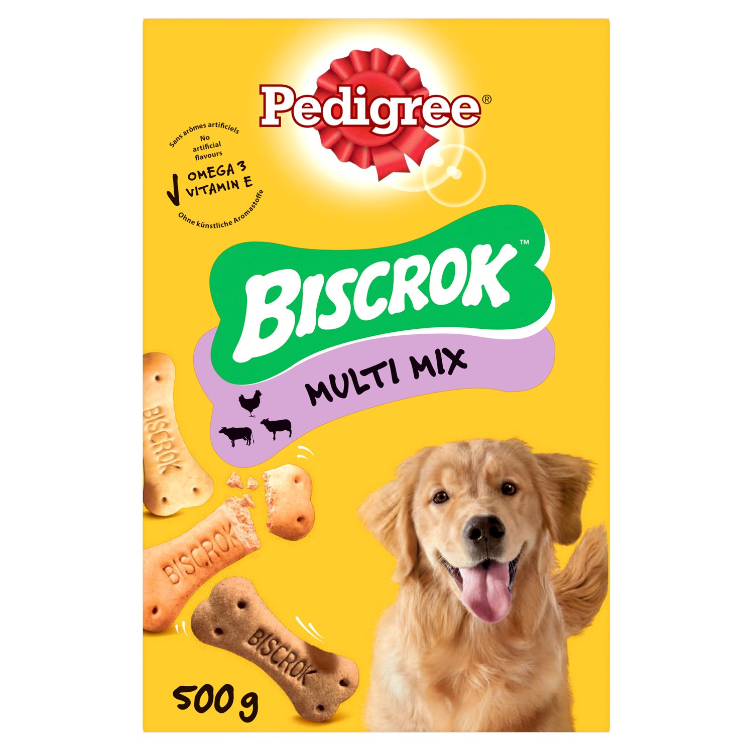 Pedigree Multi Mix Biscrok Dog Treats (500 g)