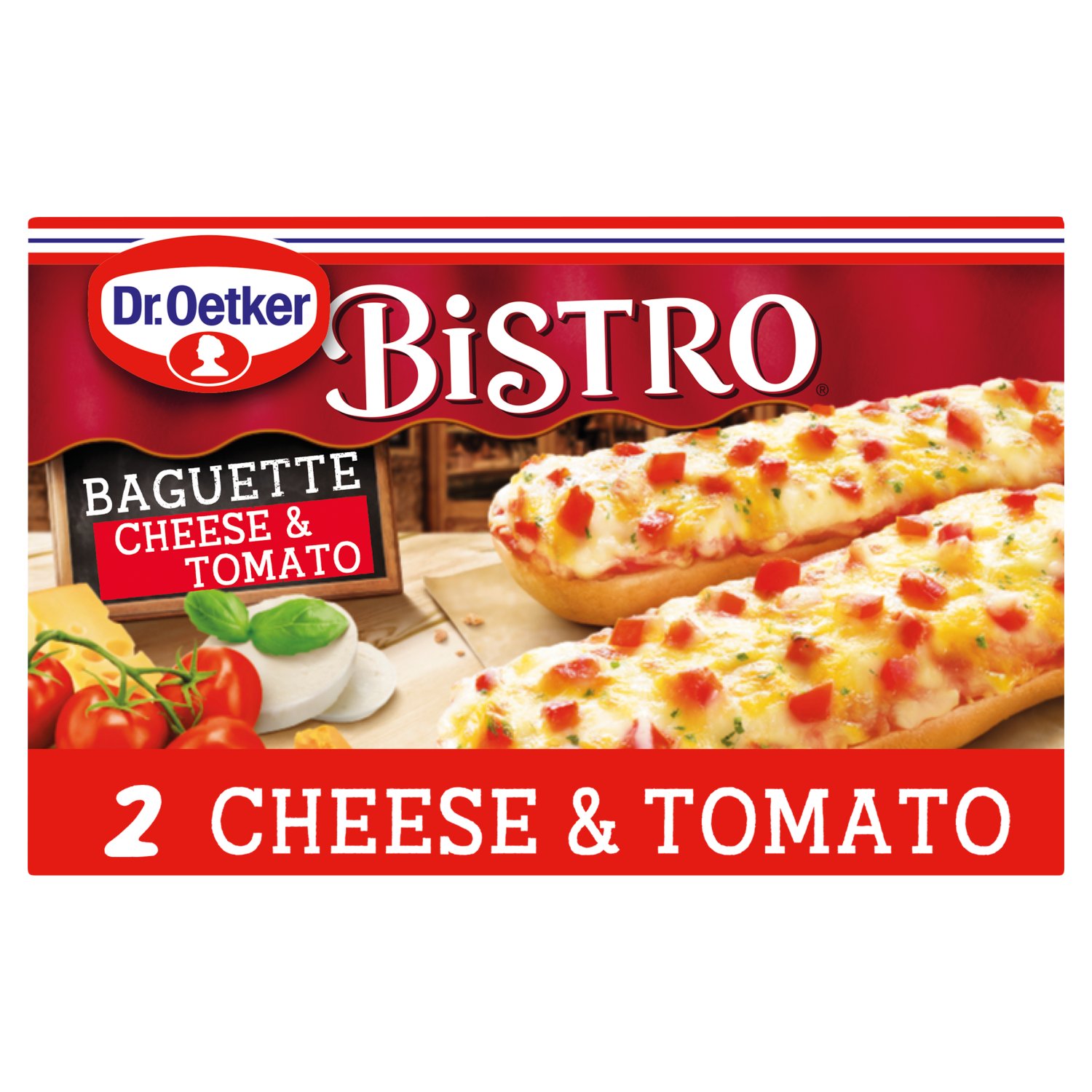 Dr. Oetker Bistro Cheese & Tomato Pizza 2 Pack (250 g)