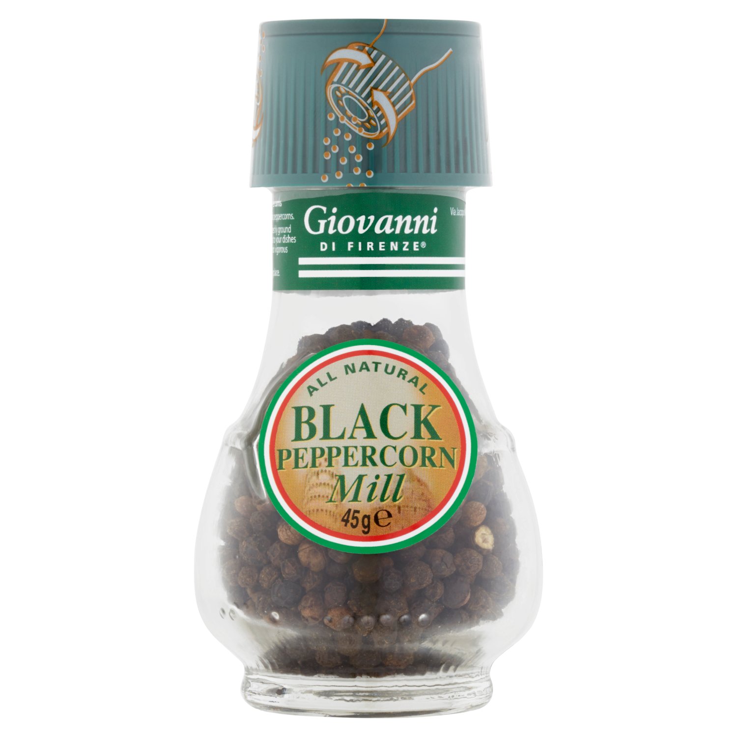 Giovanni Di Firenze Black Pepper Mill (45 g)