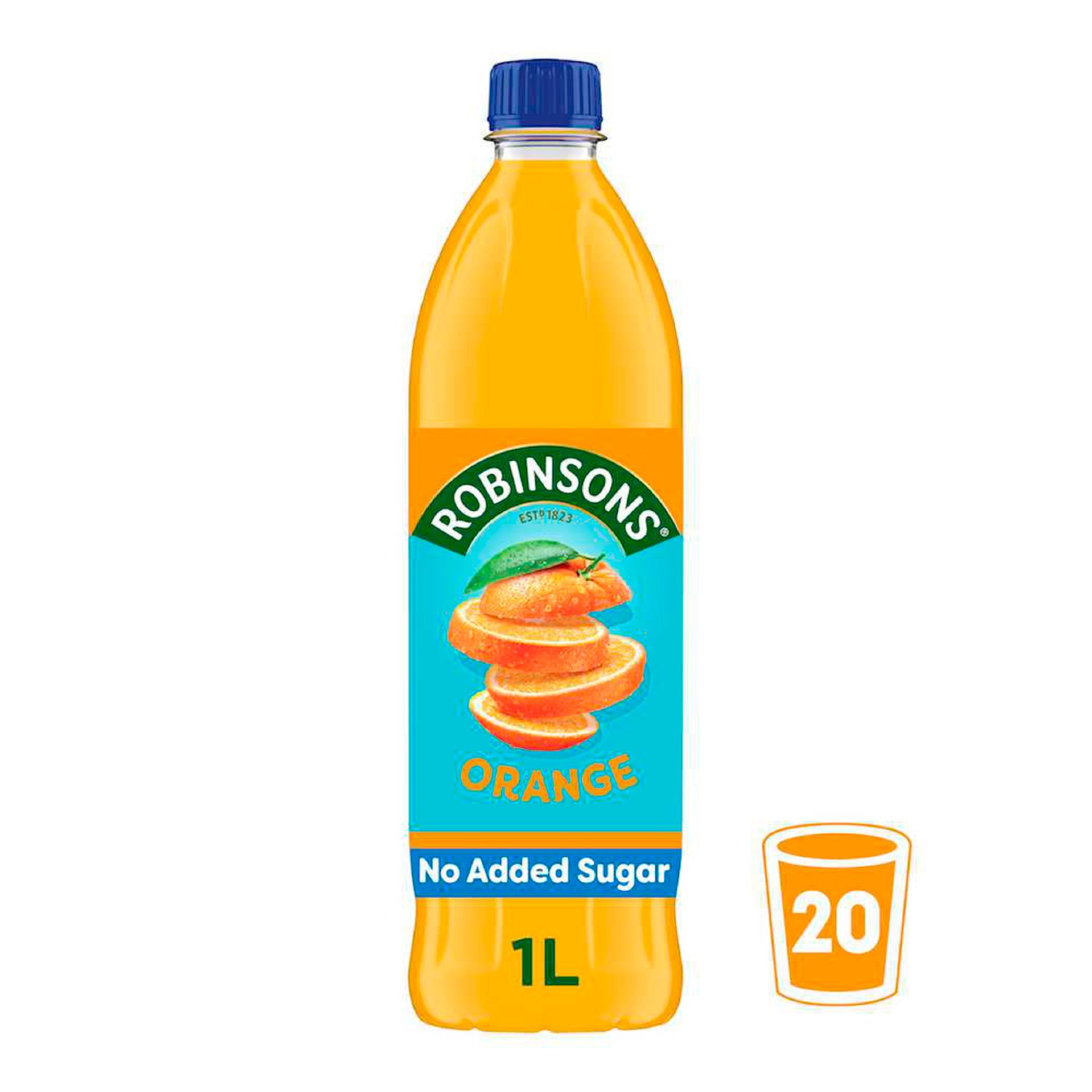 Robinsons Orange No Added Sugar Squash (1 L)