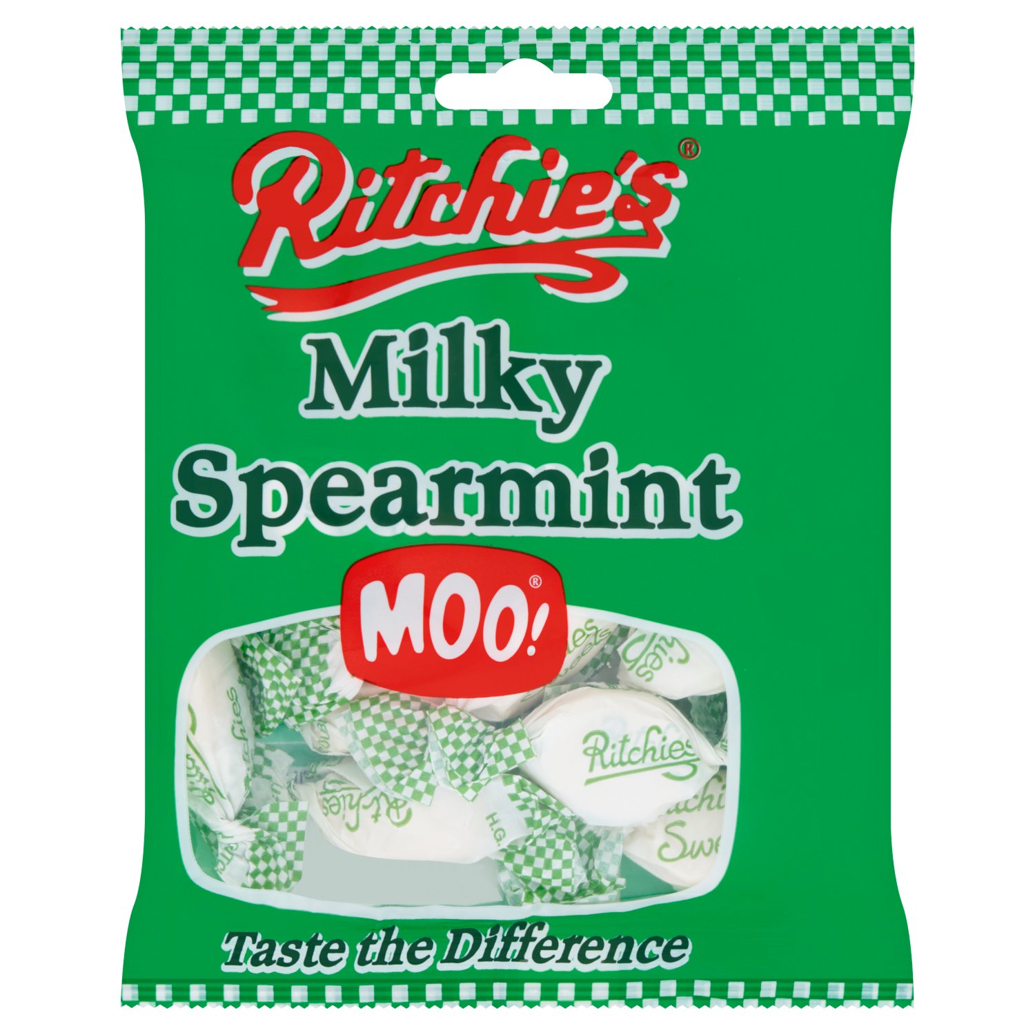 Richie's Spearmint Sweets The Biggie Bag (115 g)