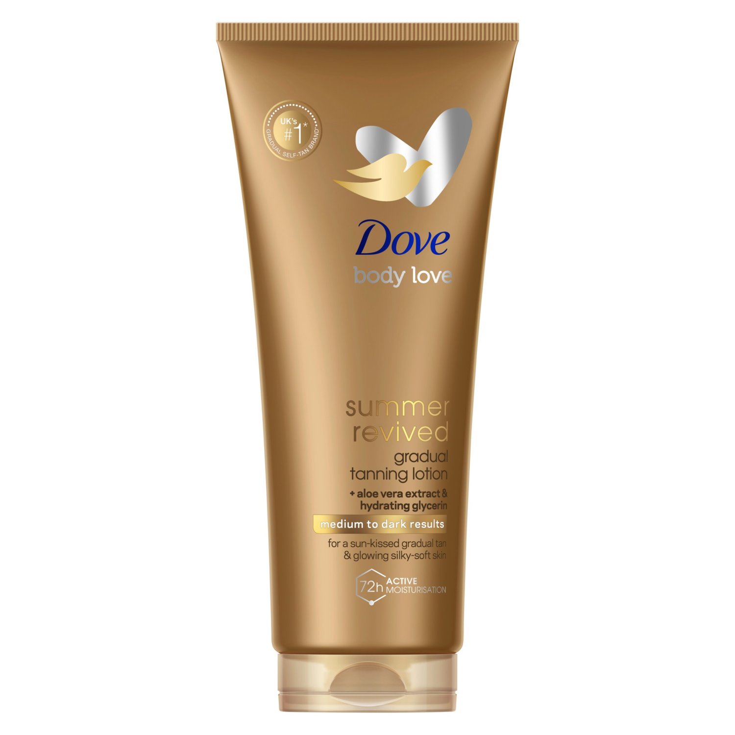 Dove Derma Spa Summer Revived Gradual Tanning Lotion Medium to Dark (200 ml)