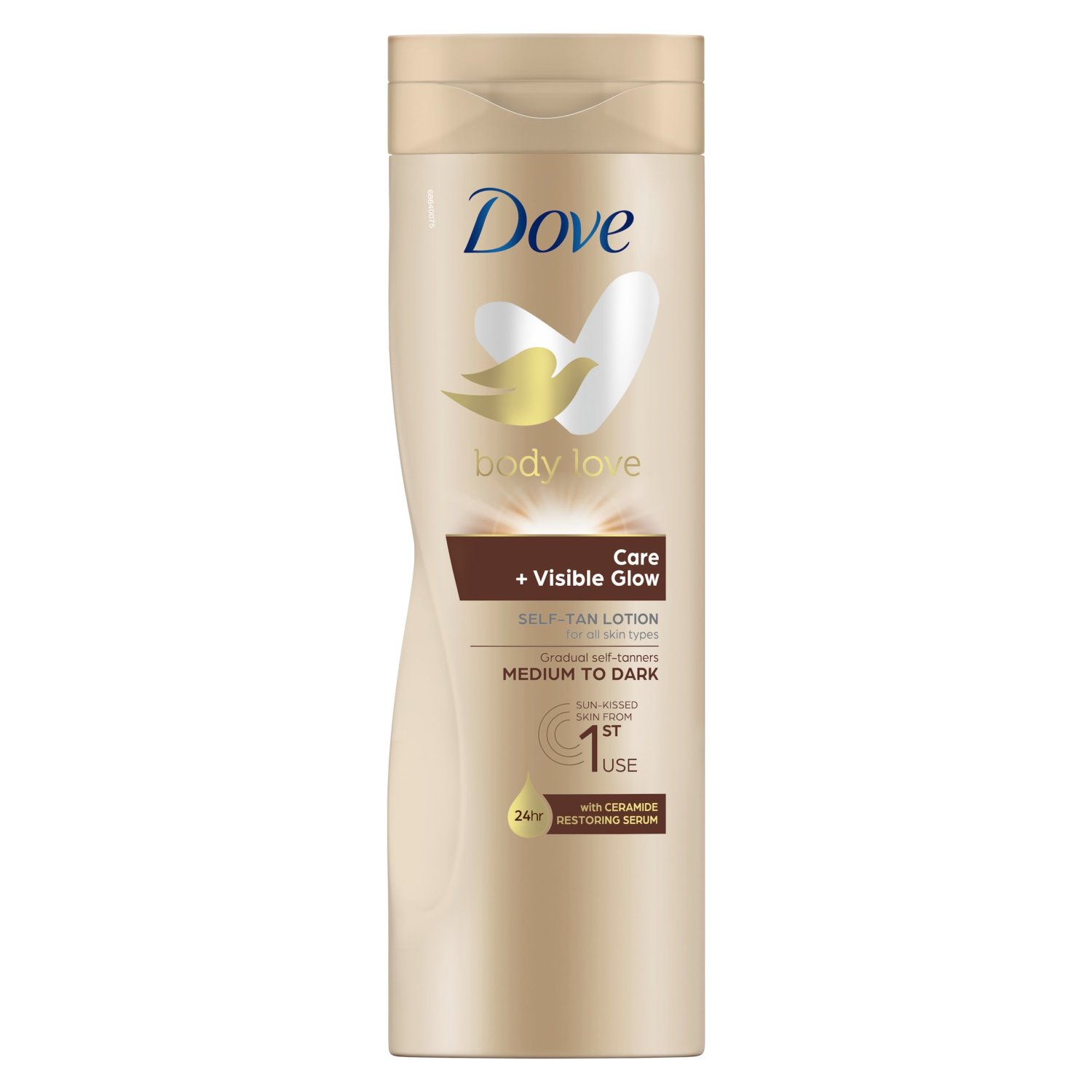 Dove Visible Glow Gradual Tan Lotion Medium to Dark (400 ml)