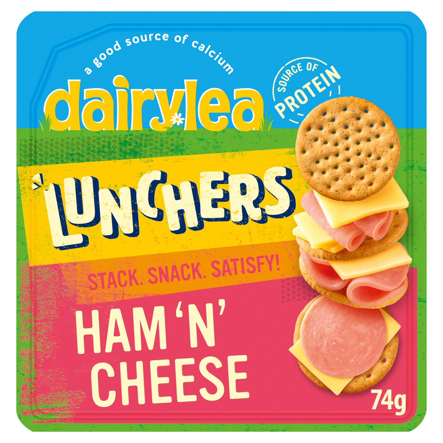 Dairylea Lunchers Ham and Cheese (74.1 g)