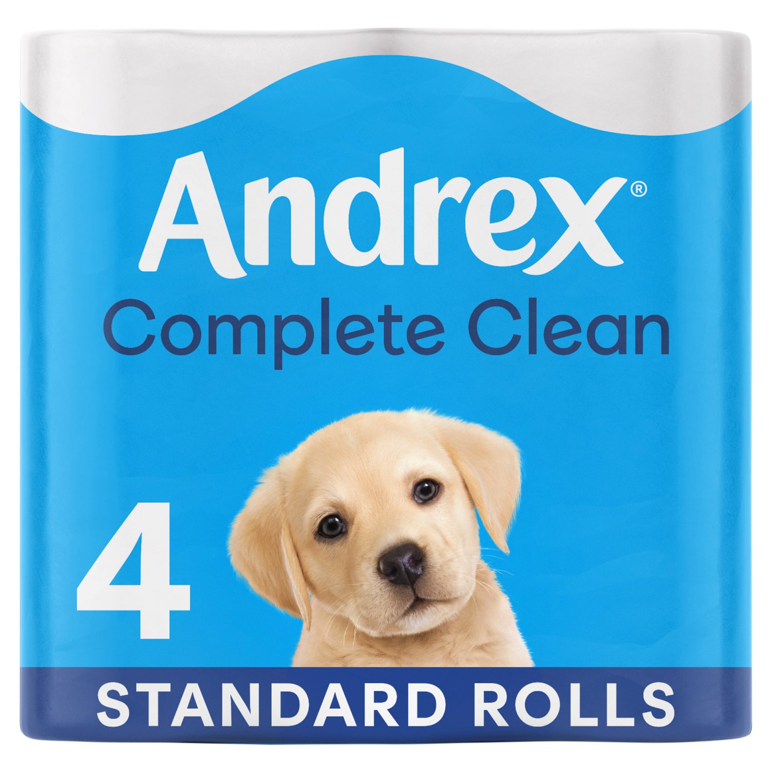 Andrex Complete Clean Toilet Tissue (4 Roll)