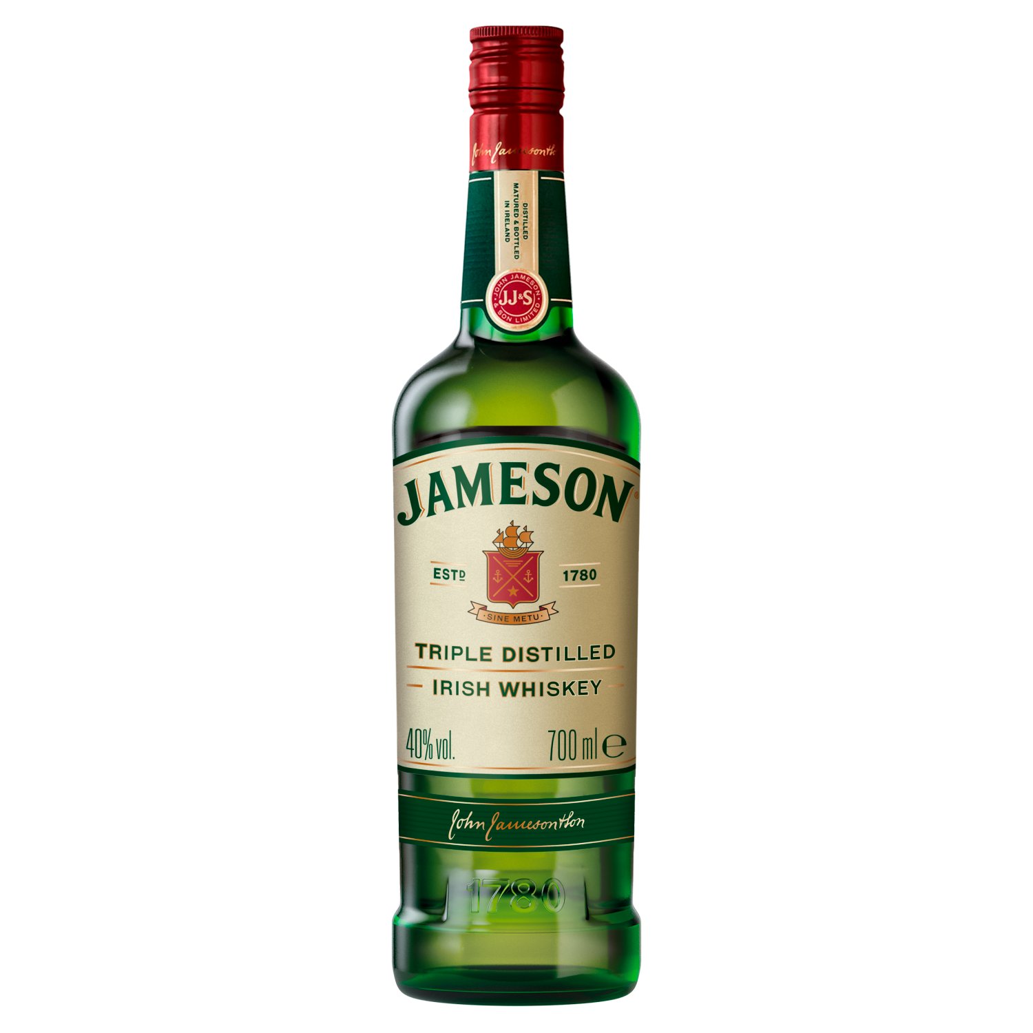 Jameson Triple Distilled Irish Whiskey Bottle (70 cl)