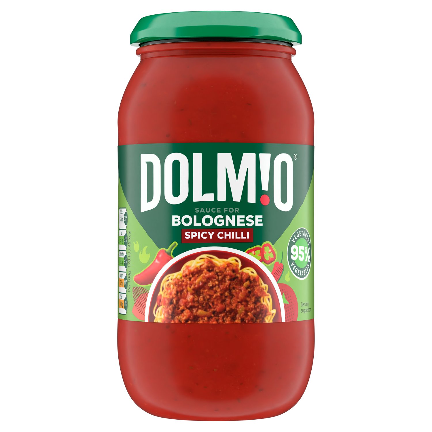 Dolmio Bolognese Spicy Chilli Pasta Sauce (500 g)