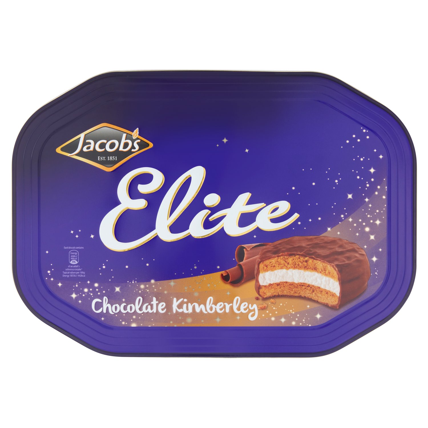 Jacob's Elite Chocolate Kimberley Tin (572 g)