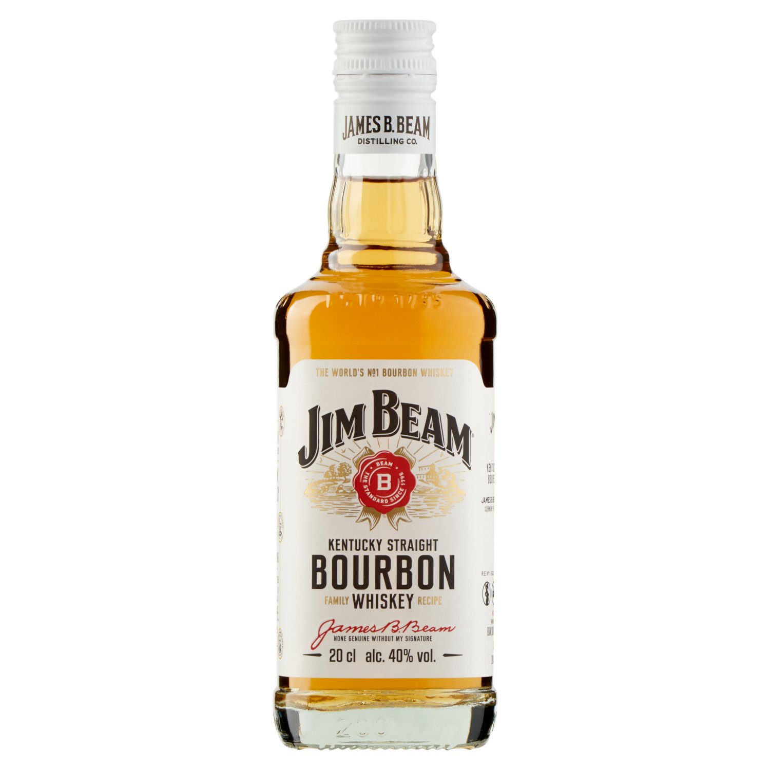 Jim Beam Bourbon Whiskey (70 cl)