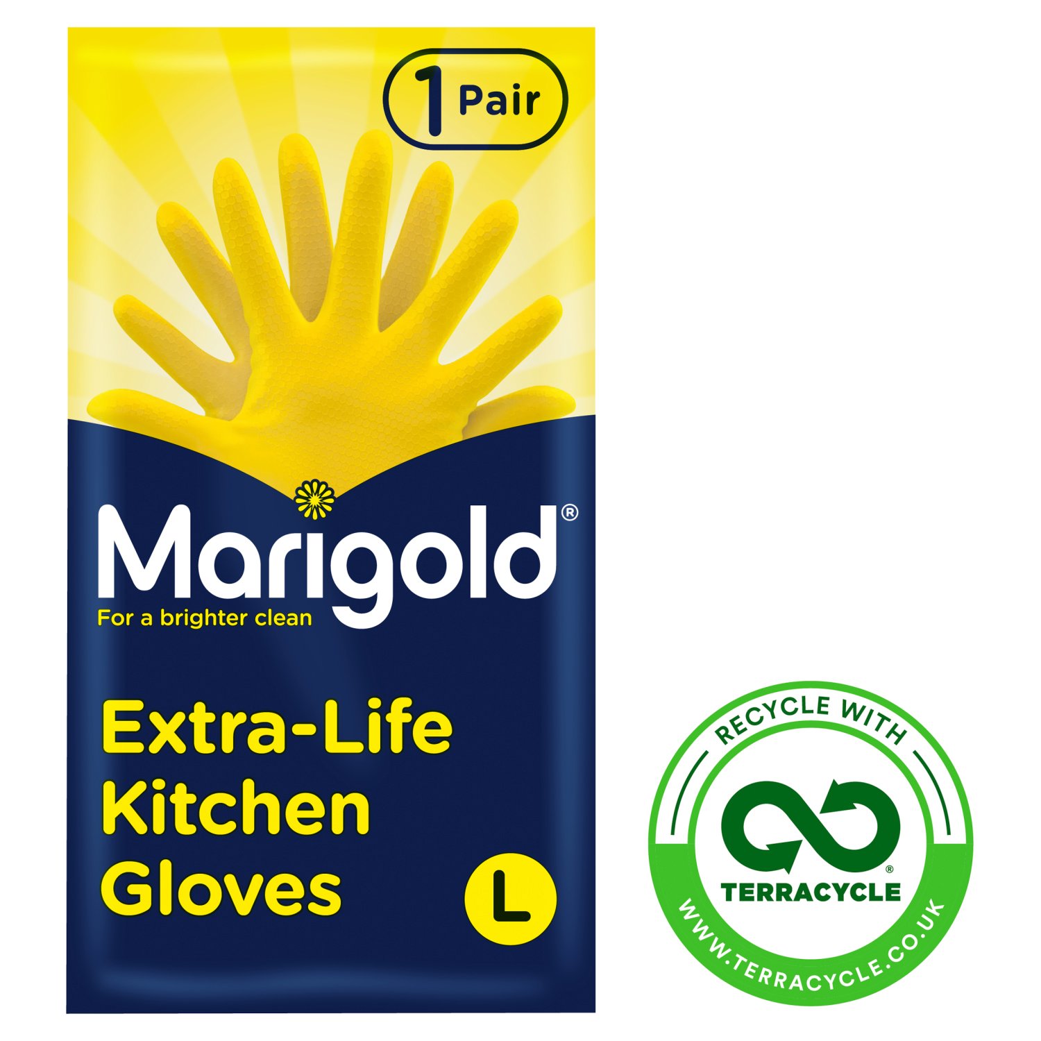 Marigold Large Extra-Life Kitchen Gloves (1 Piece)