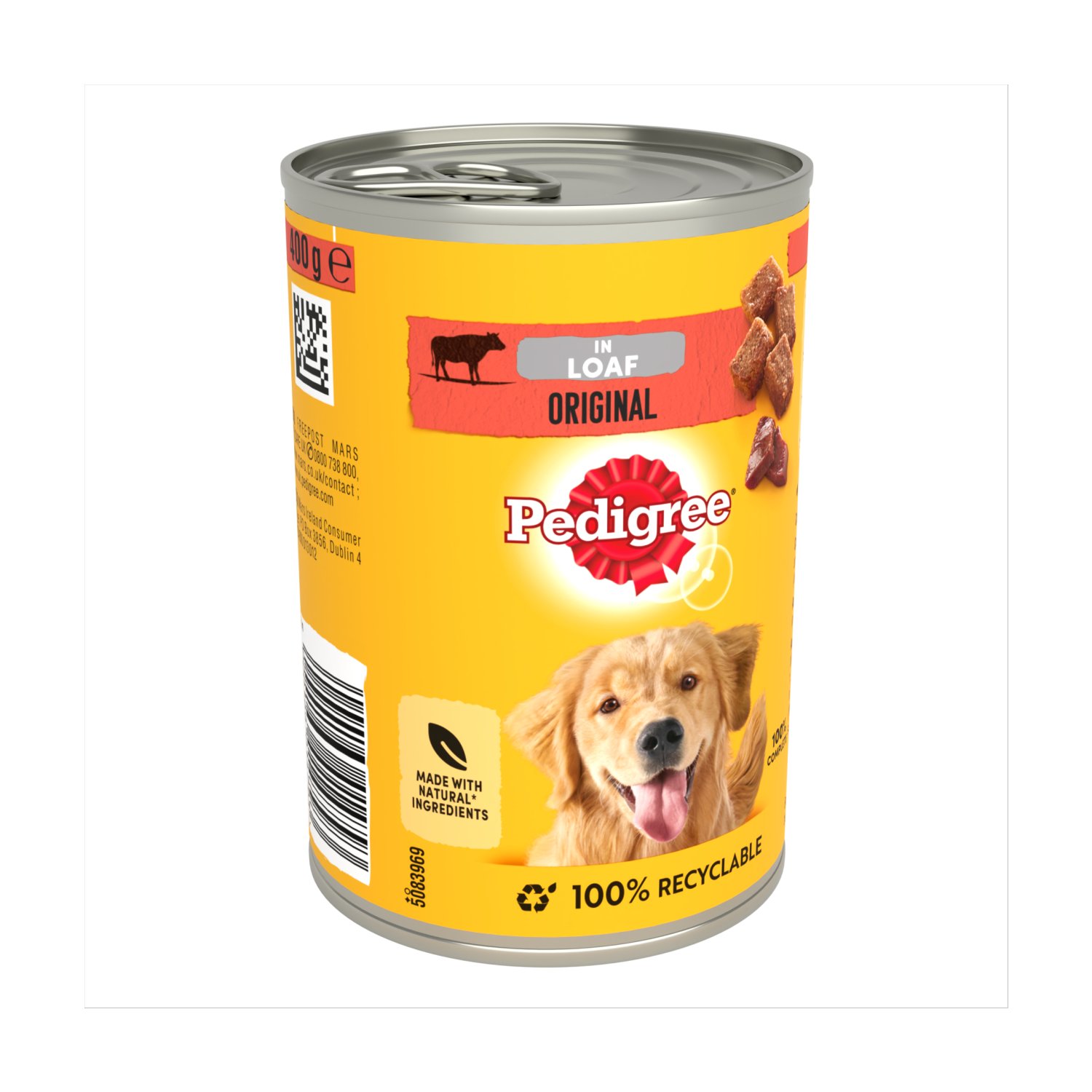 Pedigree Can Loaf Original (400 g)