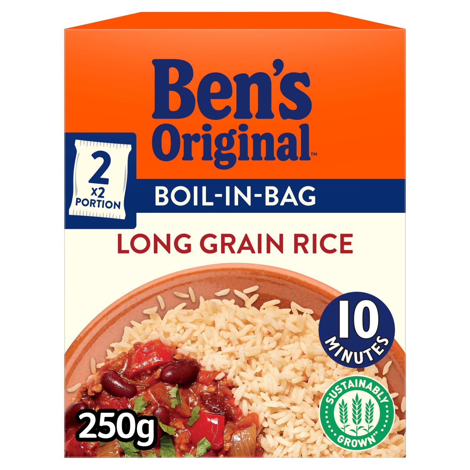 Ben's Original Boil in the Bag Long Grain Rice (250 g) - Storefront EN