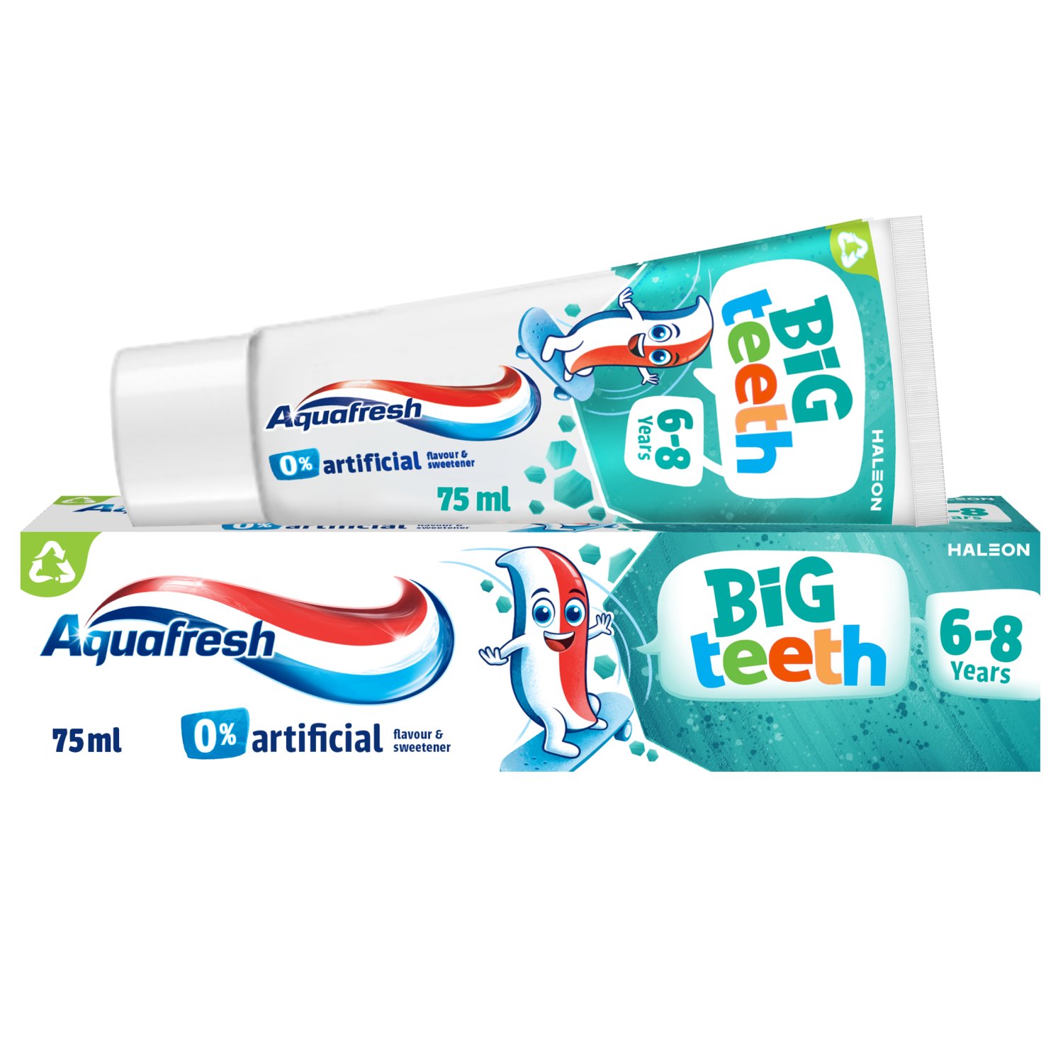 Aquafresh Big Teeth Toothpaste for Kids 6-8 Years (75 ml)