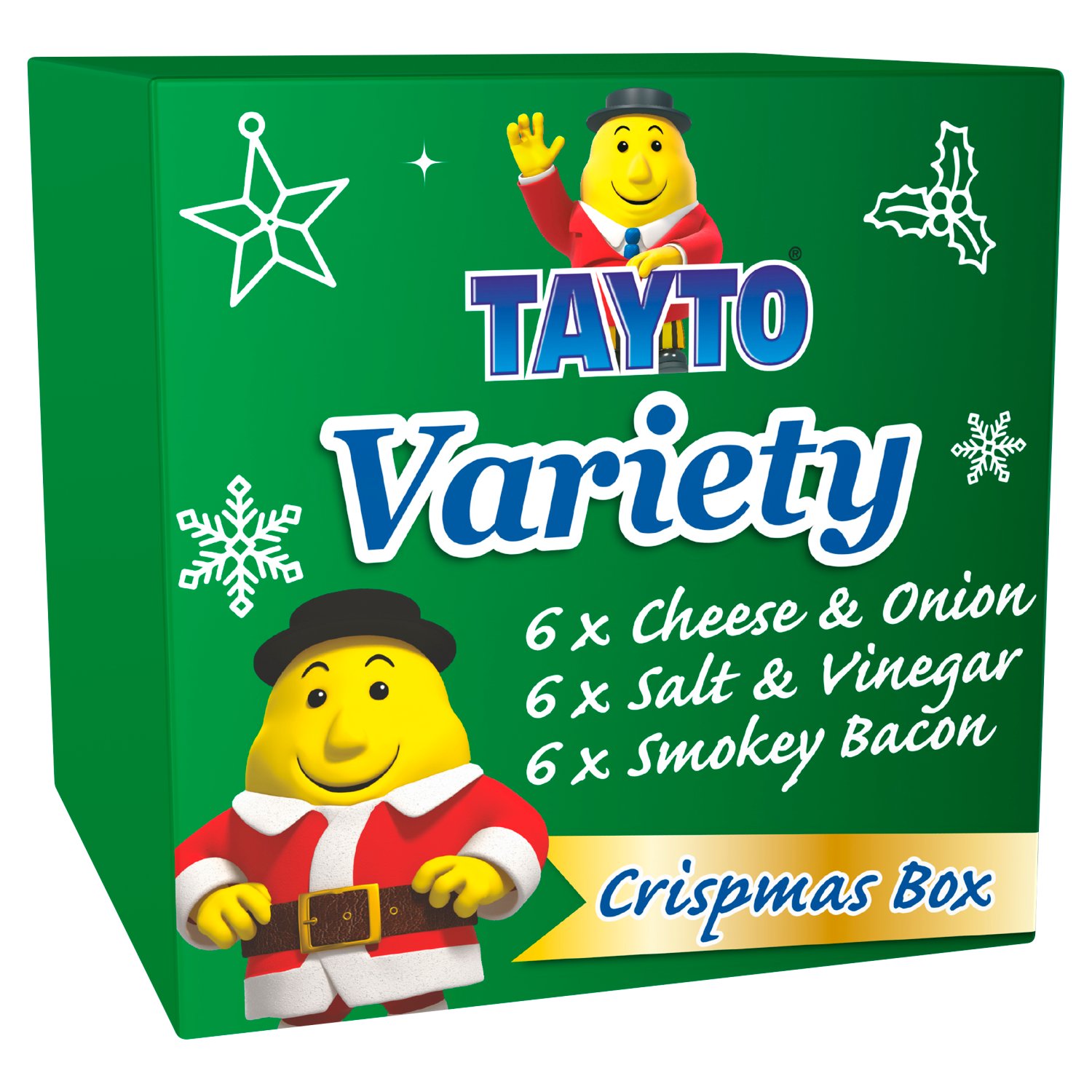 Tayto Variety Christmas Box 18 Pack (25 g)