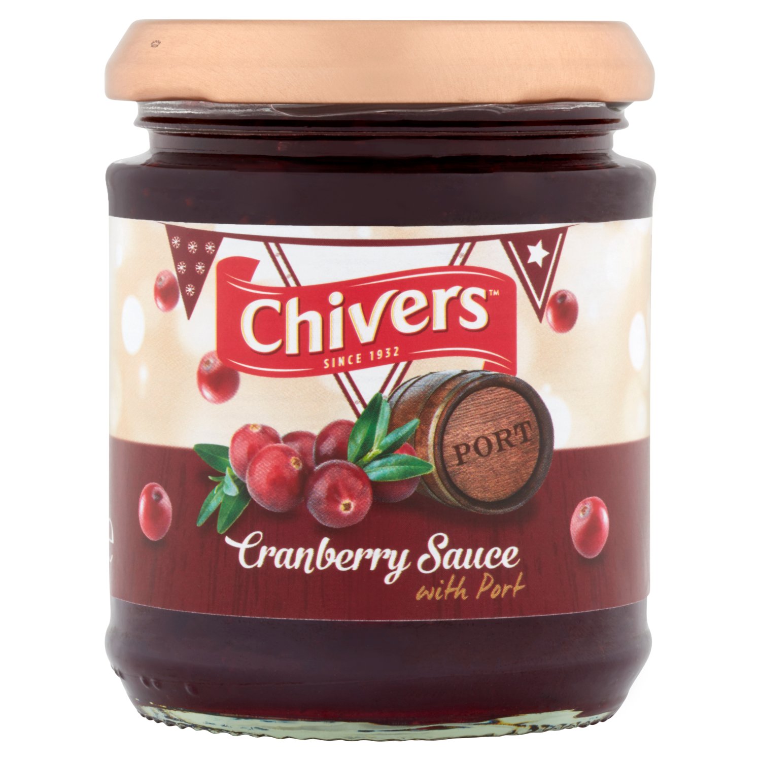 Chivers Cranberry Sauce with Port (220 ml)