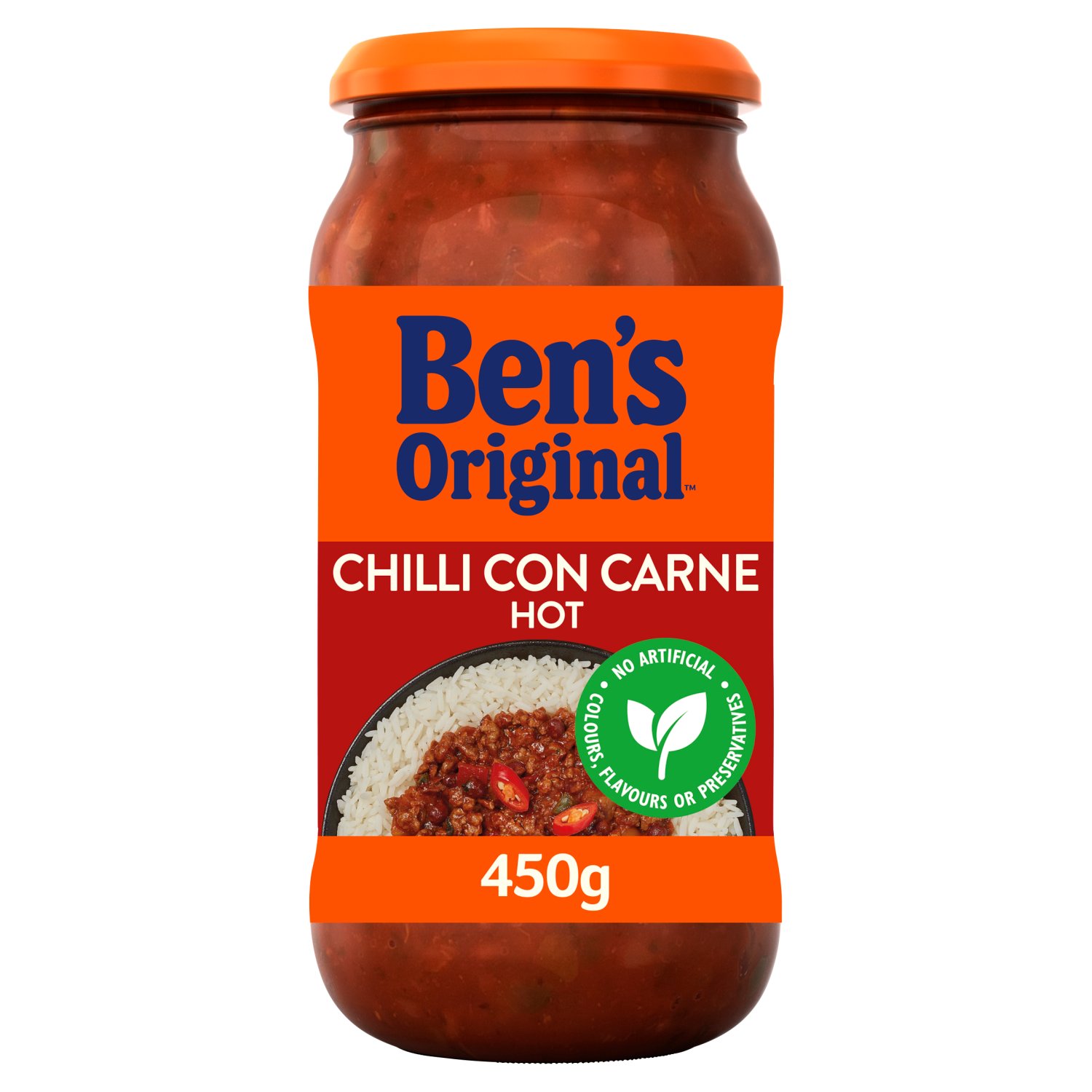 Ben's Original Sauce For Chilli Con Carne Hot (450 g)