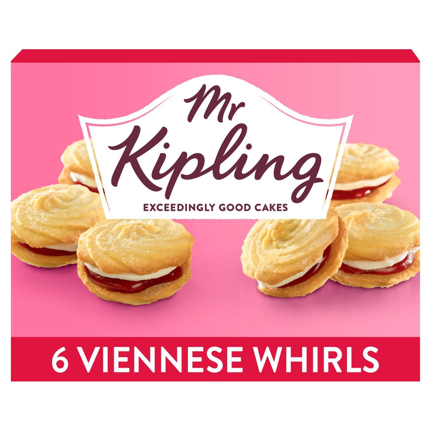 Mr Kipling Viennese Whirls 6 Pack (169 g)