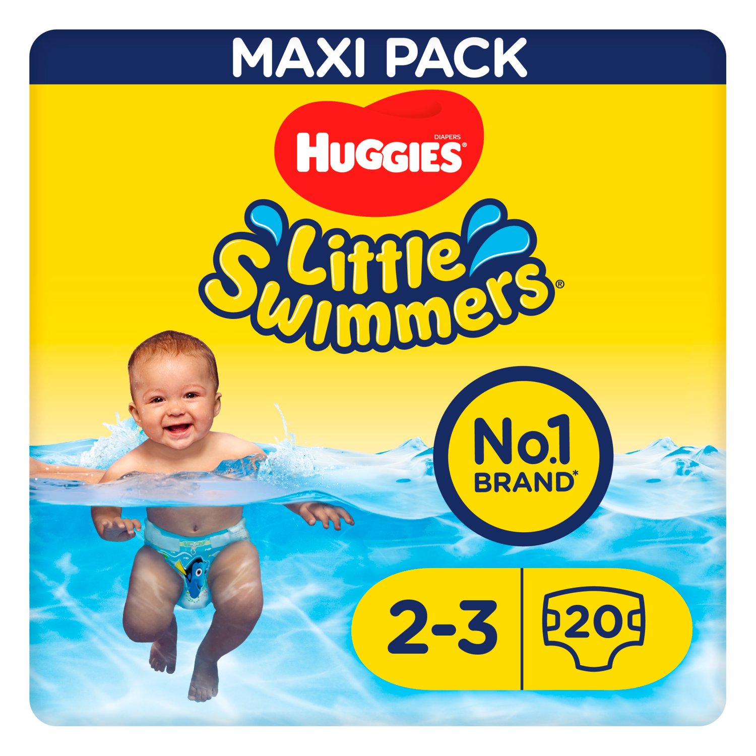 Huggies Little Swimmers Swim Pants Size 5-6  (11 Piece)