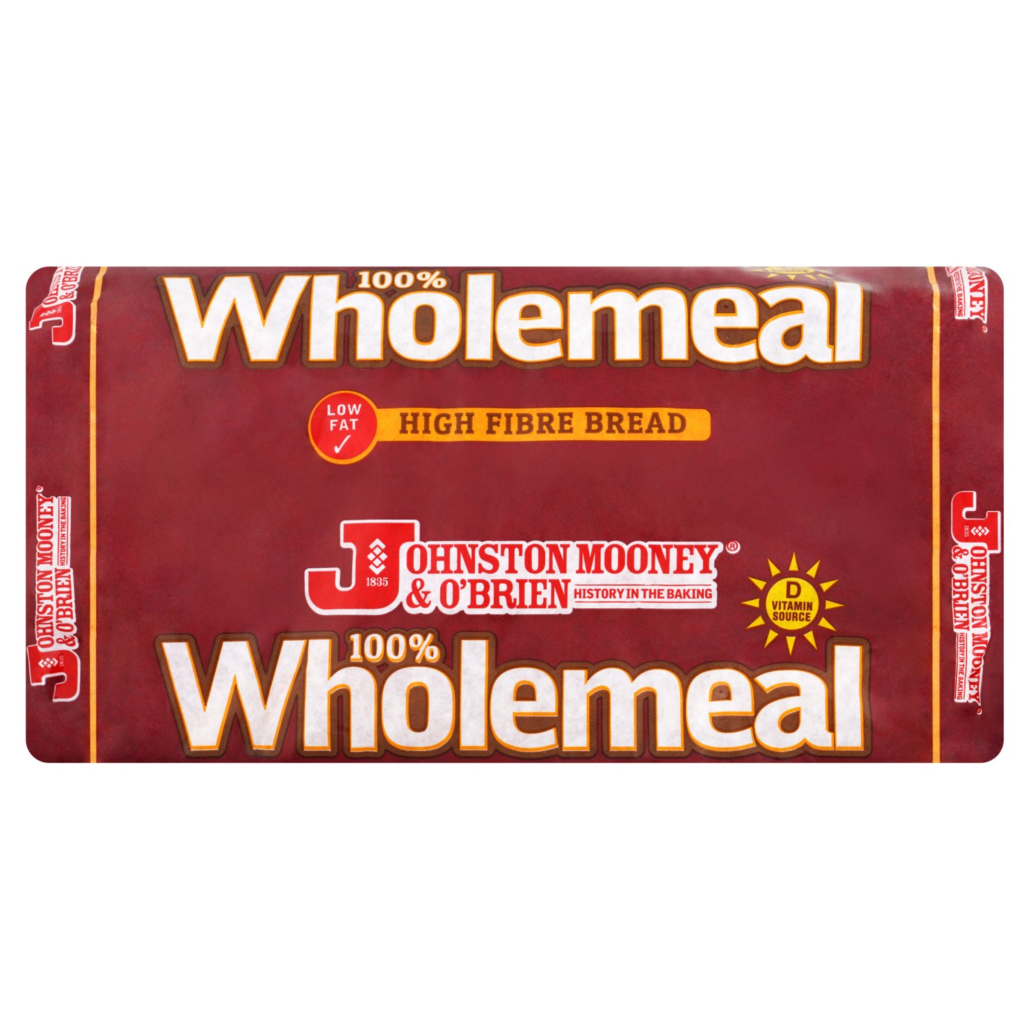 Johnston Mooney & O'Brien Wholemeal Sliced Pan (800 g)