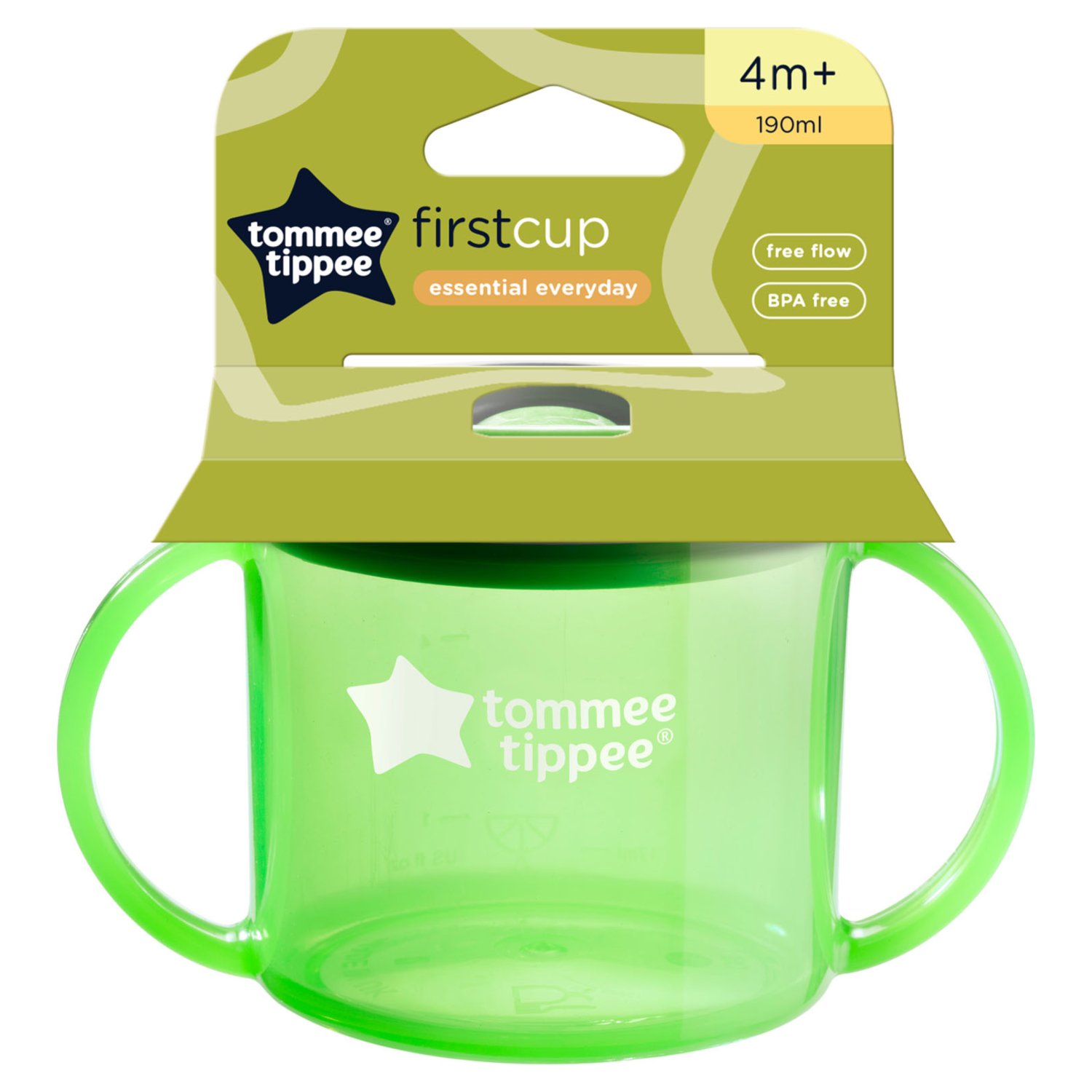 Tommee Tippee Free Flow First Cup 4+ Months (190 Piece)