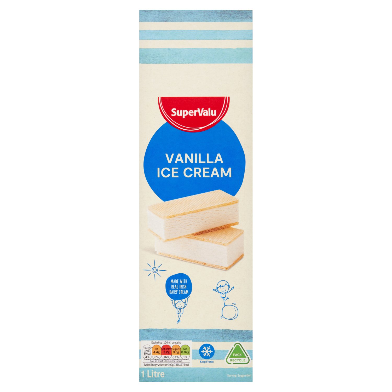 SuperValu Vanilla Ice Cream (1 L)