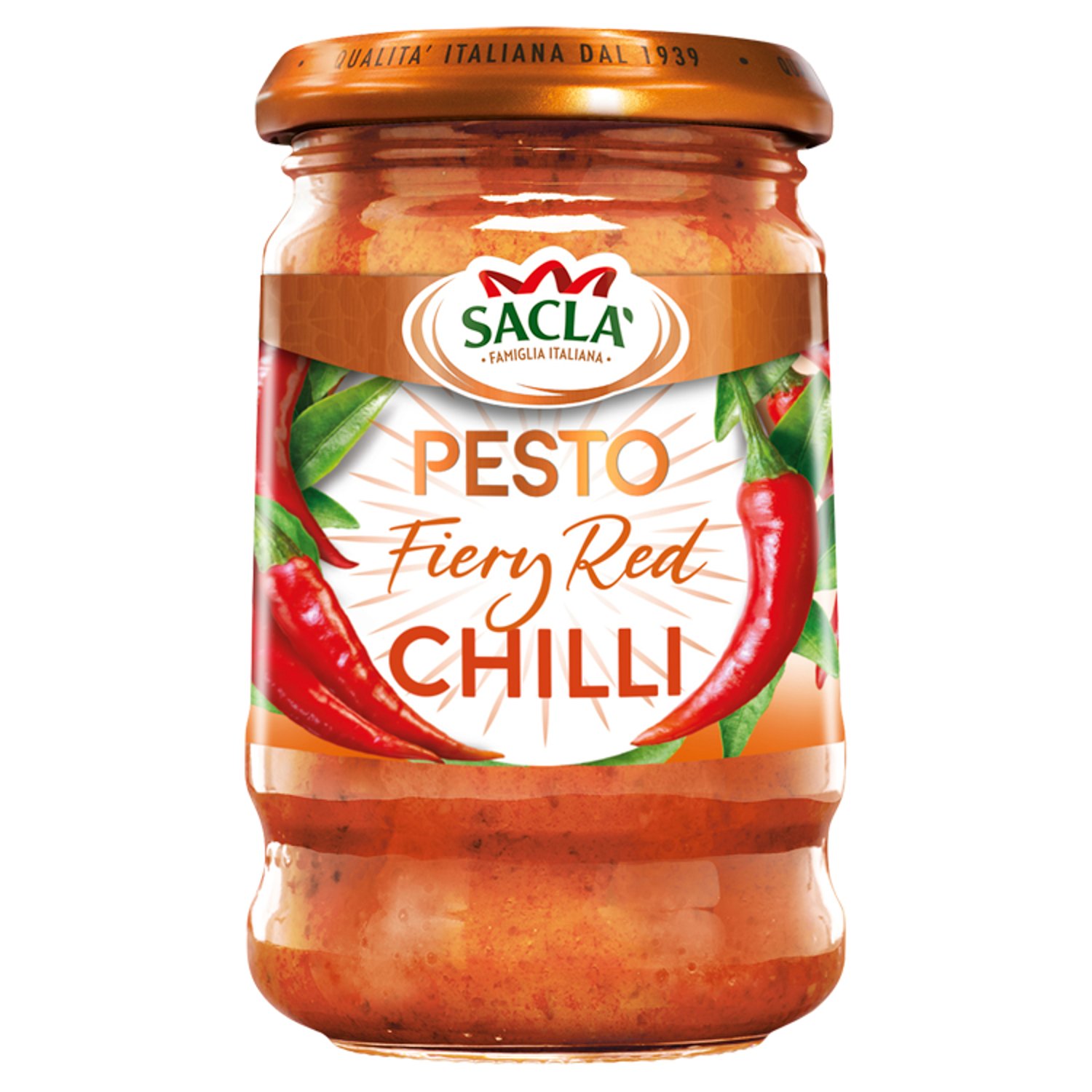 Sacla Pesto Fiery Chilli (190 g)