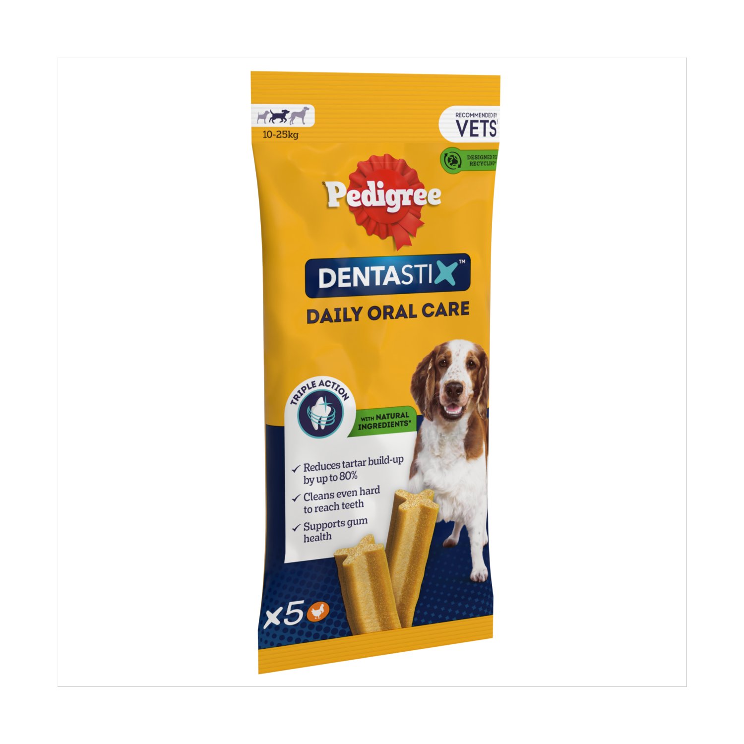 Pedigree Dentastix Daily Medium Dog 5Pack (129 g)