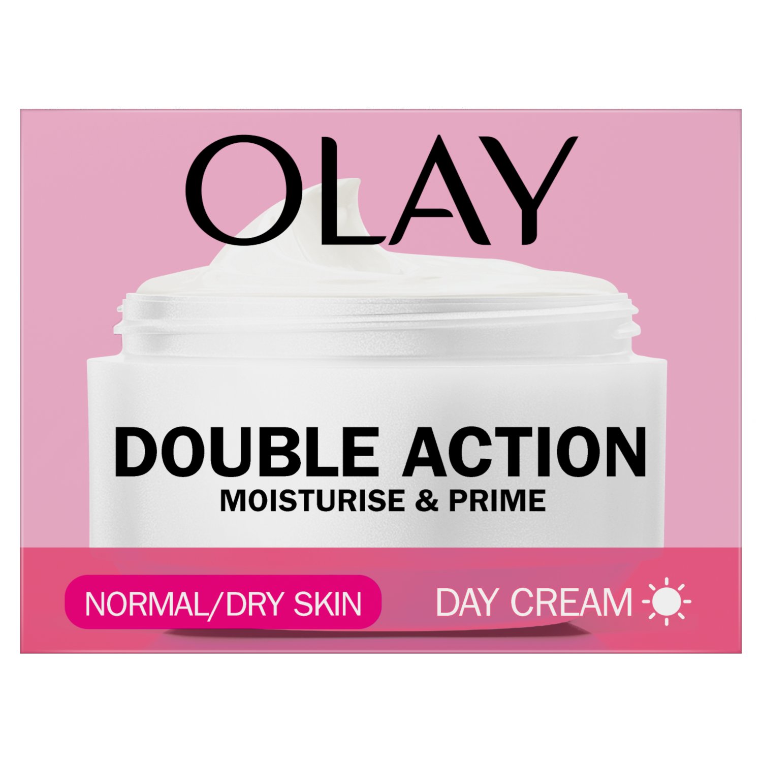 Olay Double Action Day Cream and Primer (50 ml)