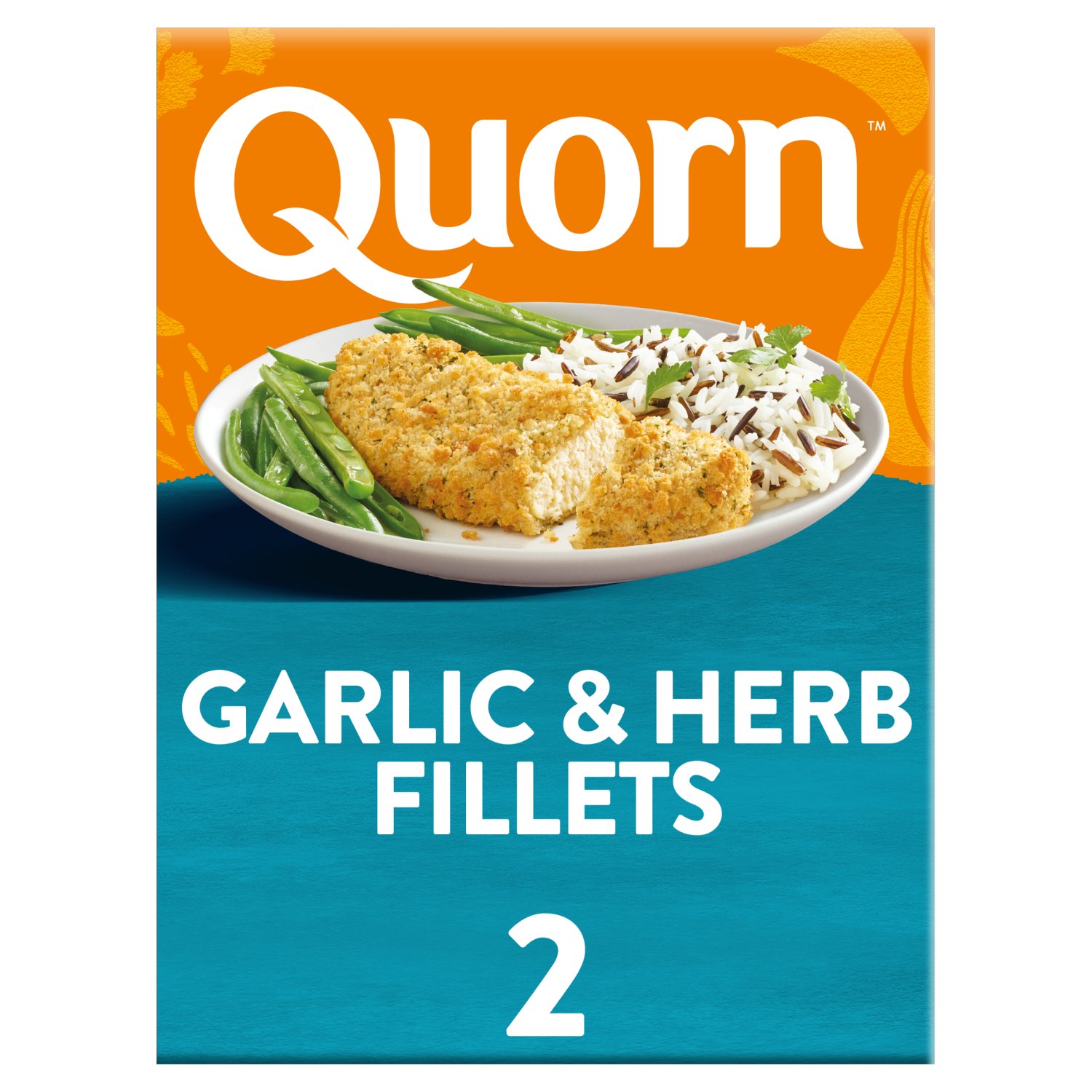 Quorn Garlic and Herb Fillets 2 Pack (200 g)