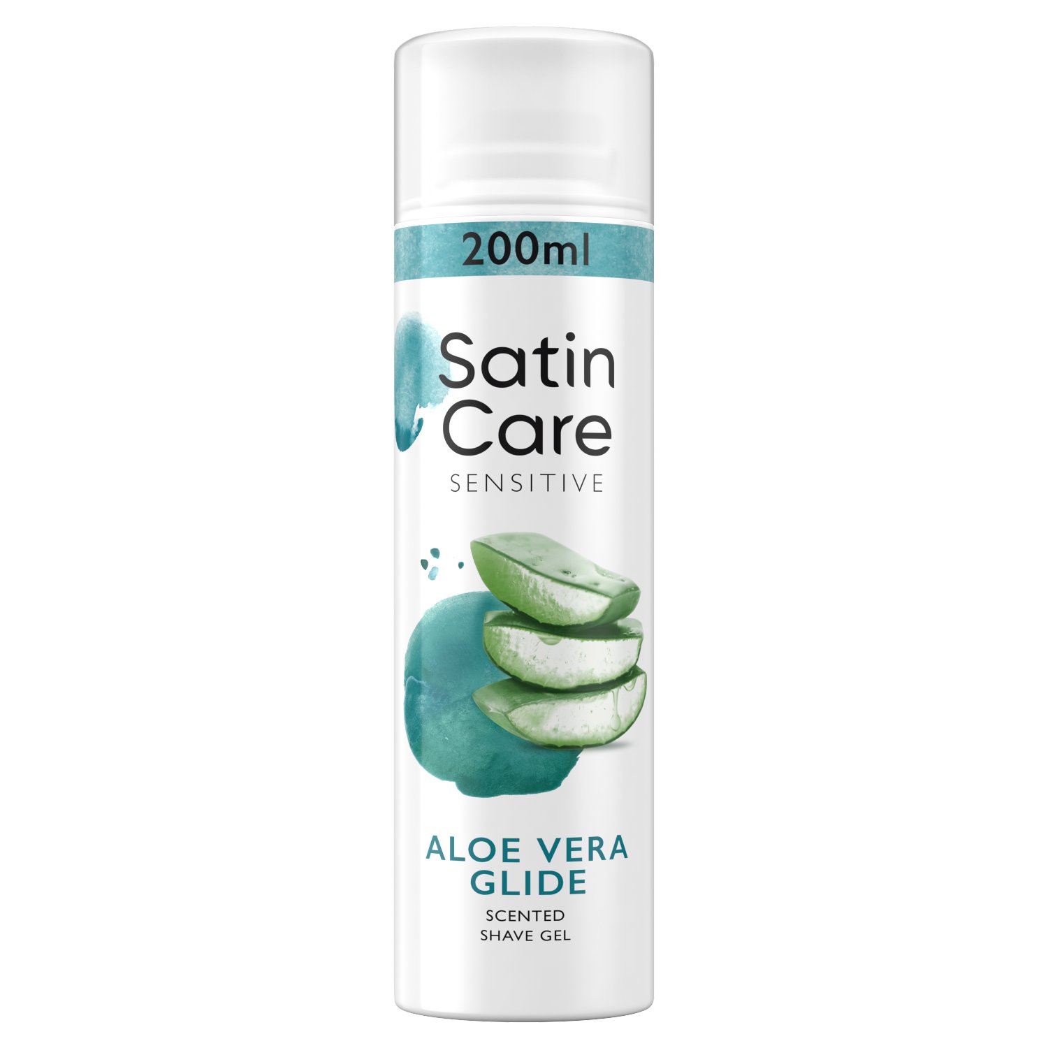 Gillette Satin Care Sensitive Aloe Vera Shaving Gel (200 ml)