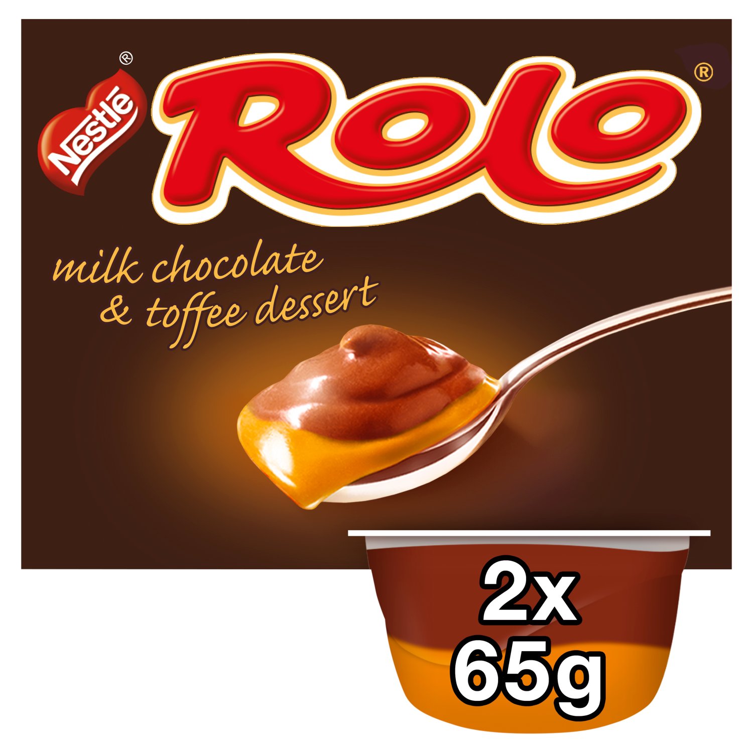 Nestle Rolo Chocolate Dessert 2 Pack (65 g)