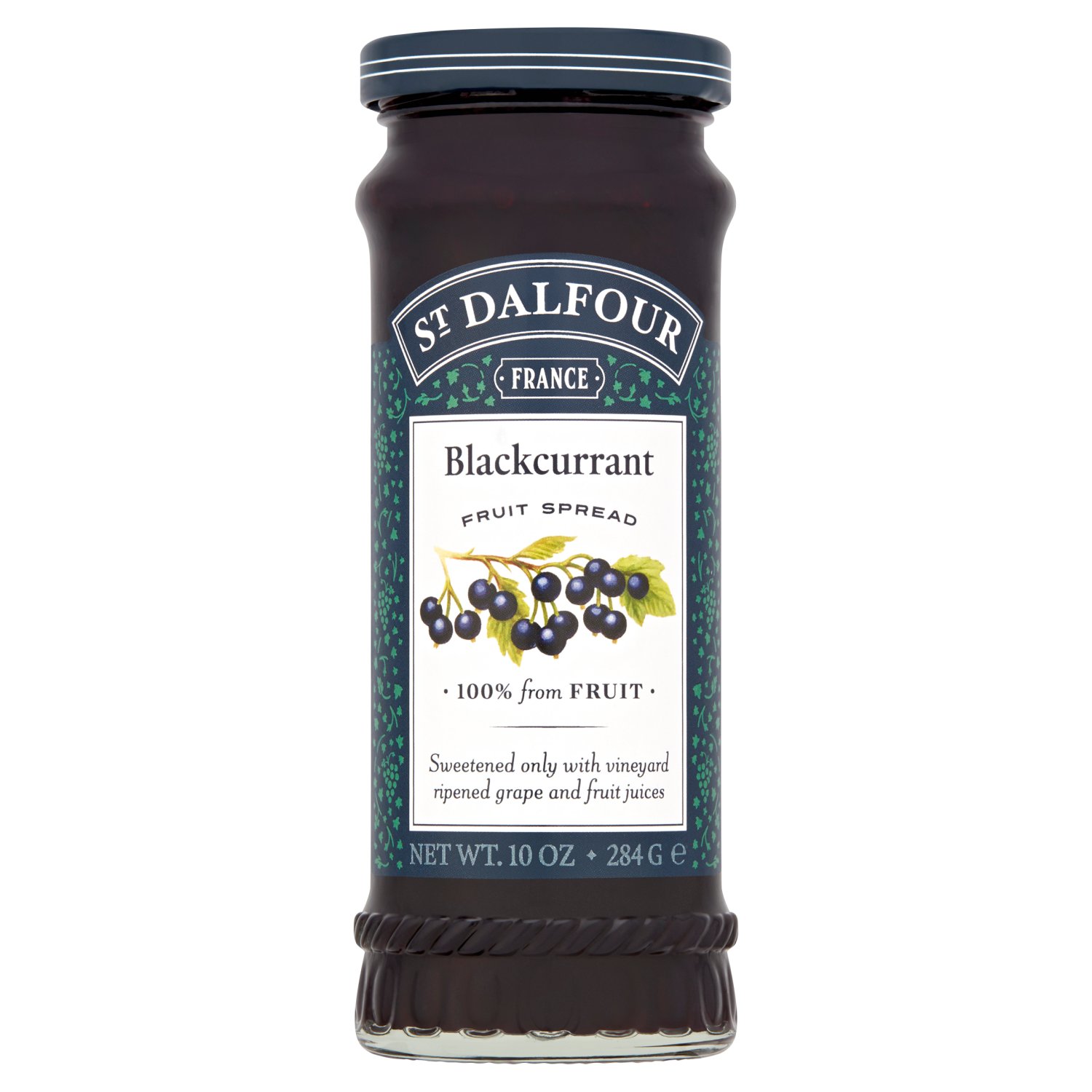 St. Dalfour Confiture Blackcurrant (284 g)