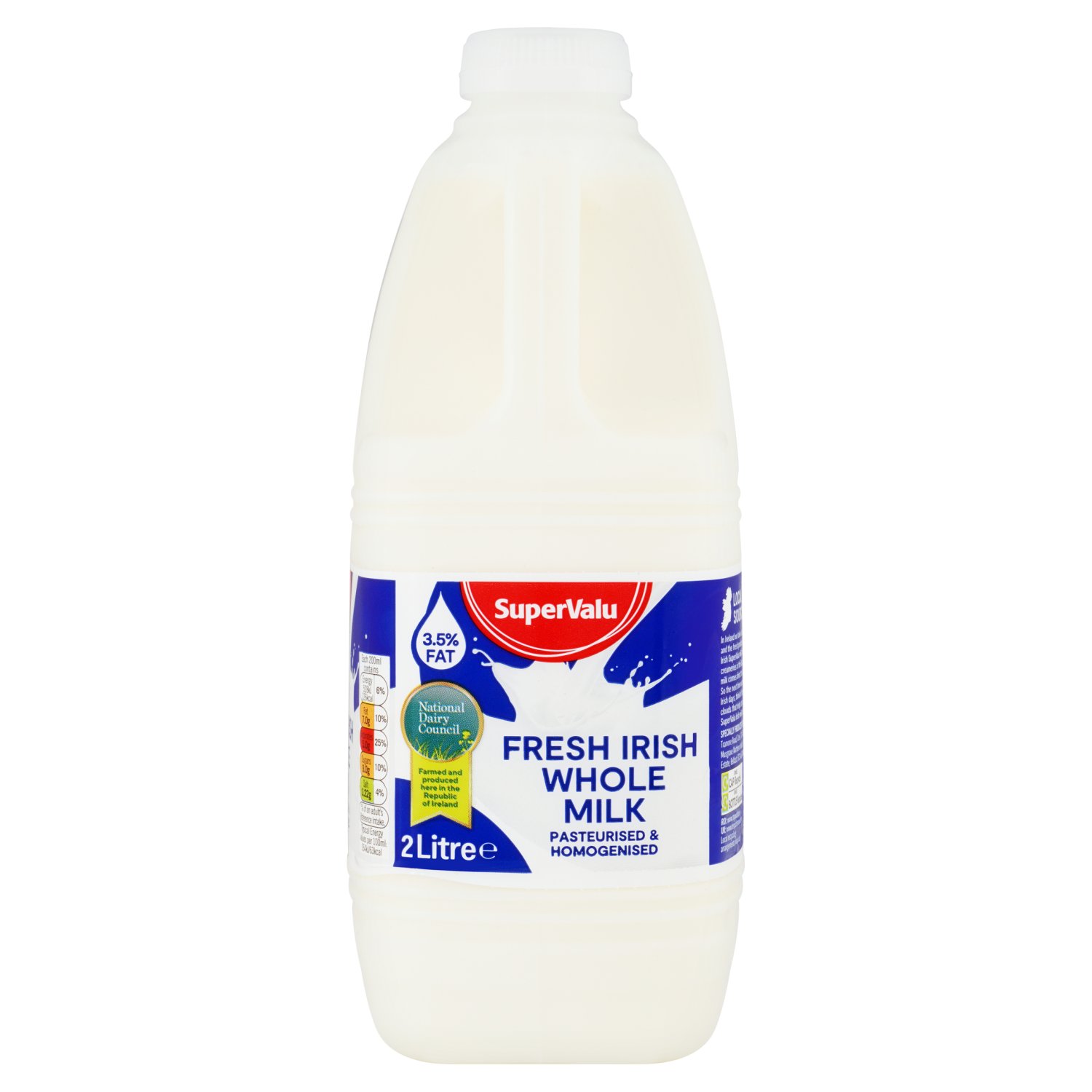 SuperValu Fresh Irish Whole Milk (2 L)