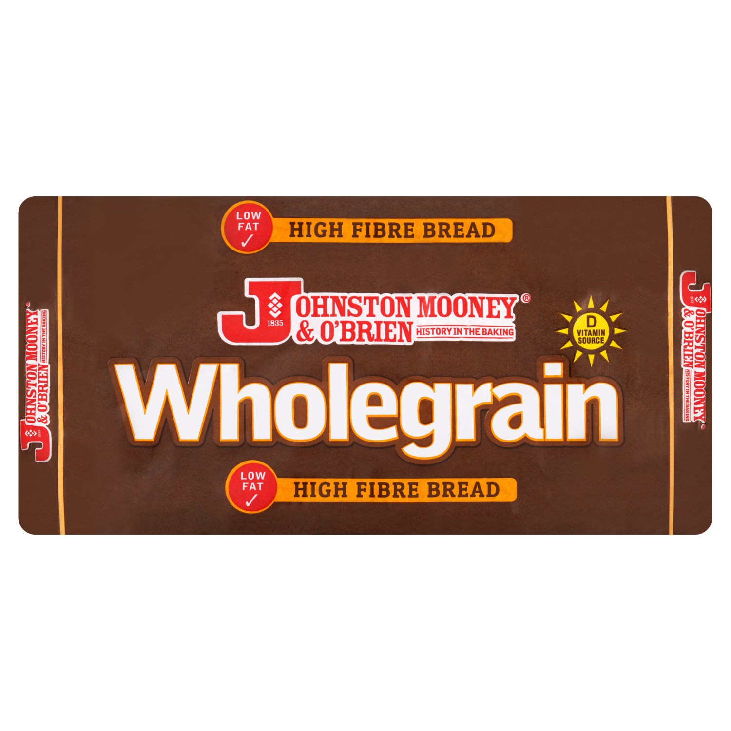 Johnston Mooney & O'Brien Wholegrain Sliced Pan (800 g)