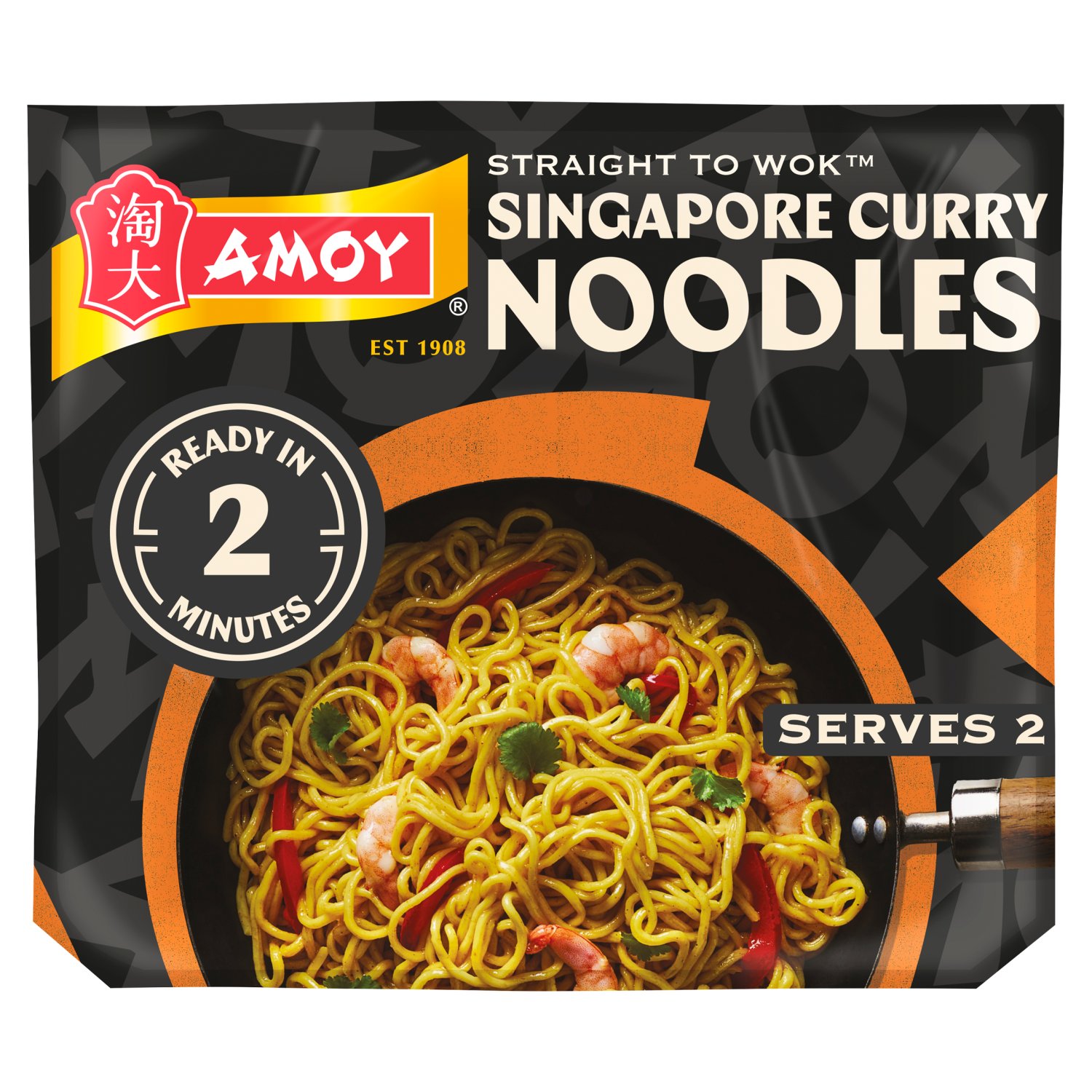 Amoy Straight to Wok Singapore Curry Noodles (300 g)