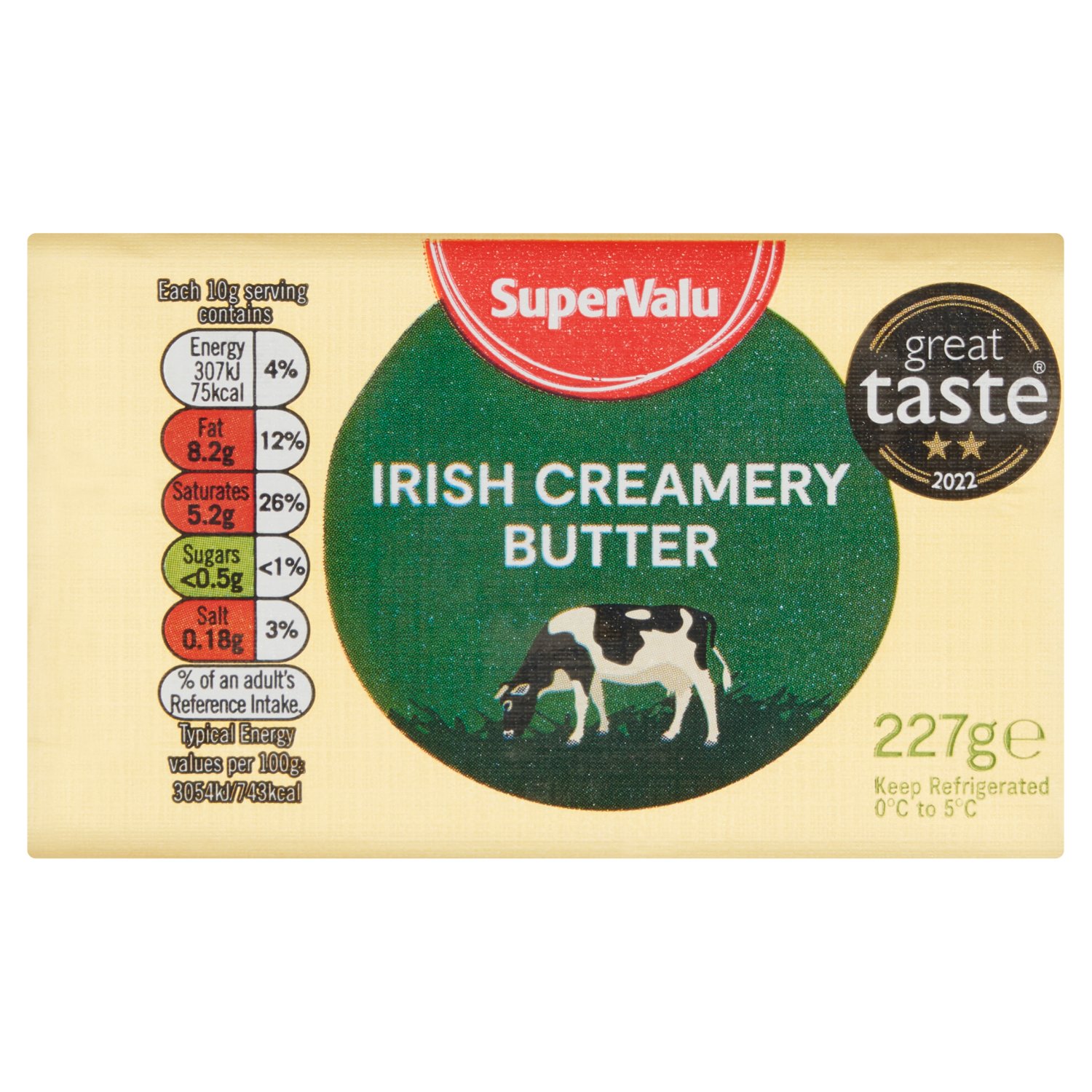 SuperValu Irish Creamery Butter (227 g)