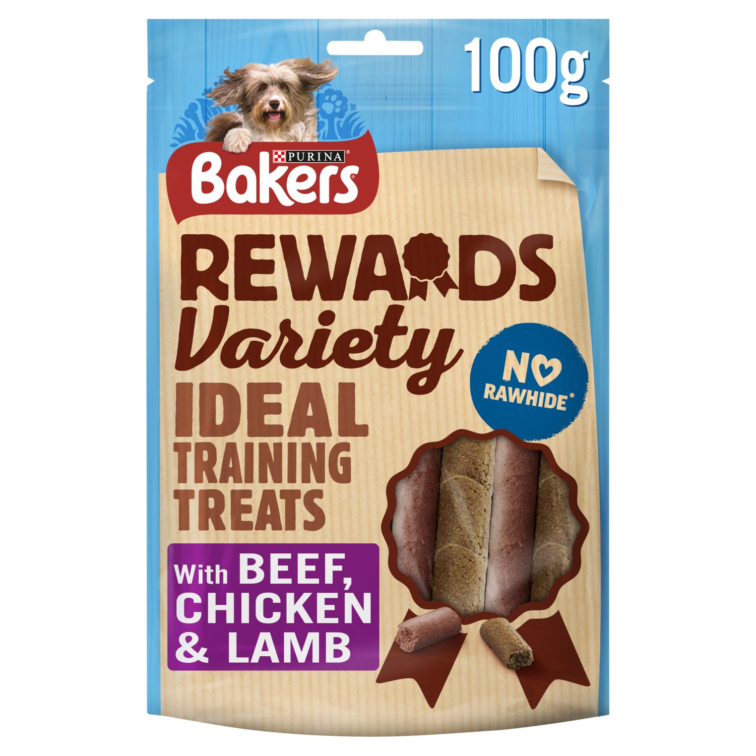 Bakers Dog Treat Mixed Variety Rewards (100 g)