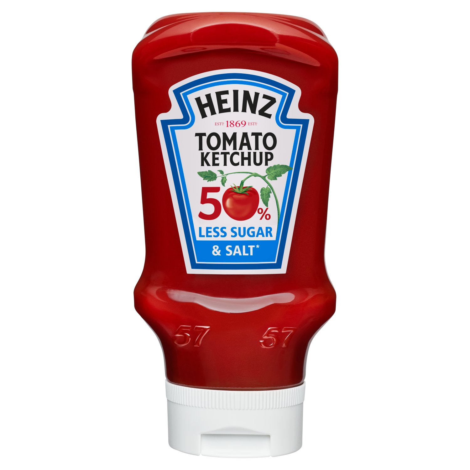 Heinz Tomato Ketchup 50% Less Sugar & Salt (400 ml)