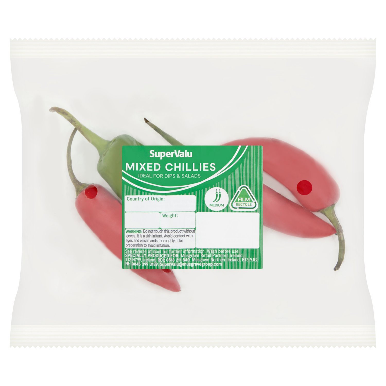 SuperValu Mixed Chillies (50 g)