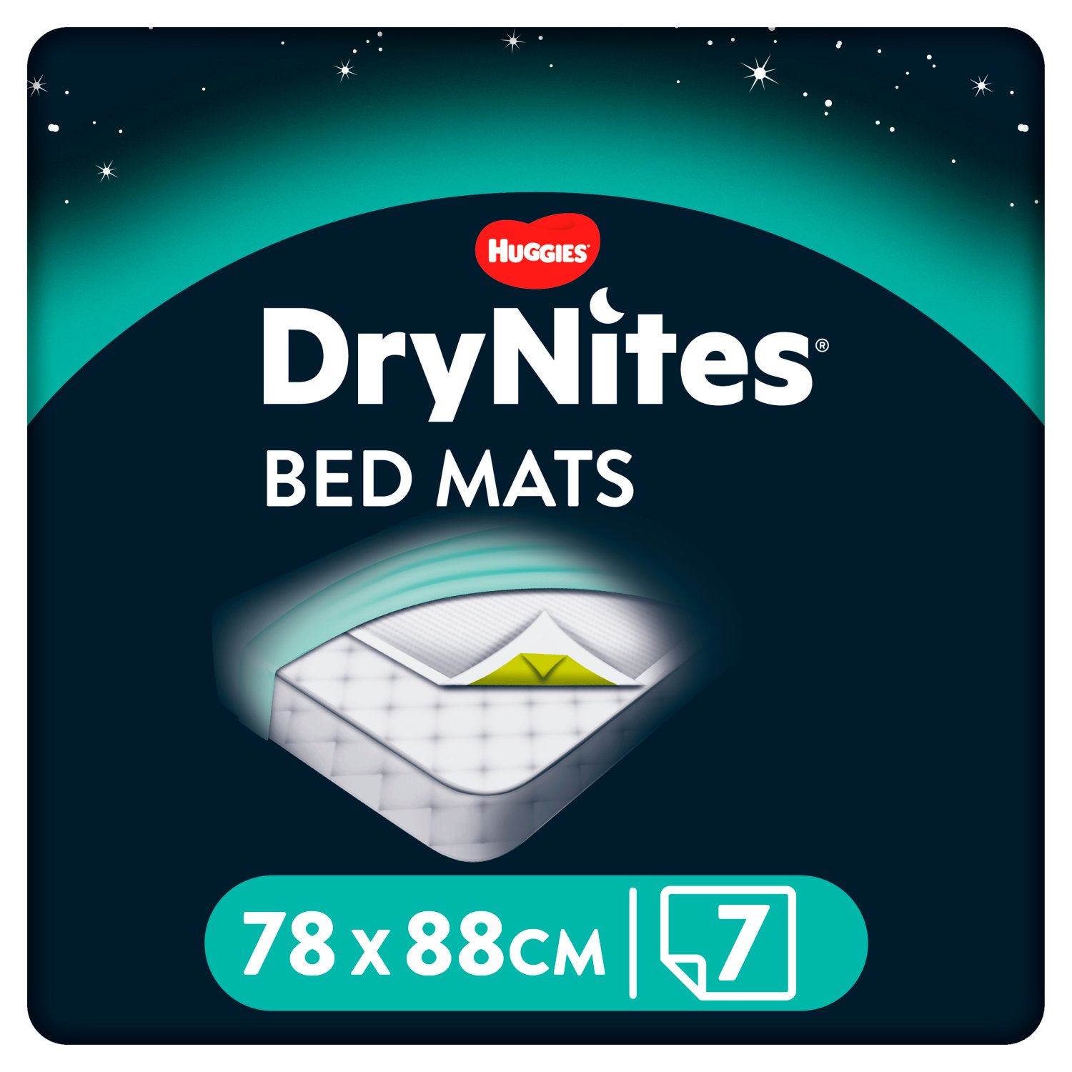 Huggies DryNites Bed Mats (7 Piece)