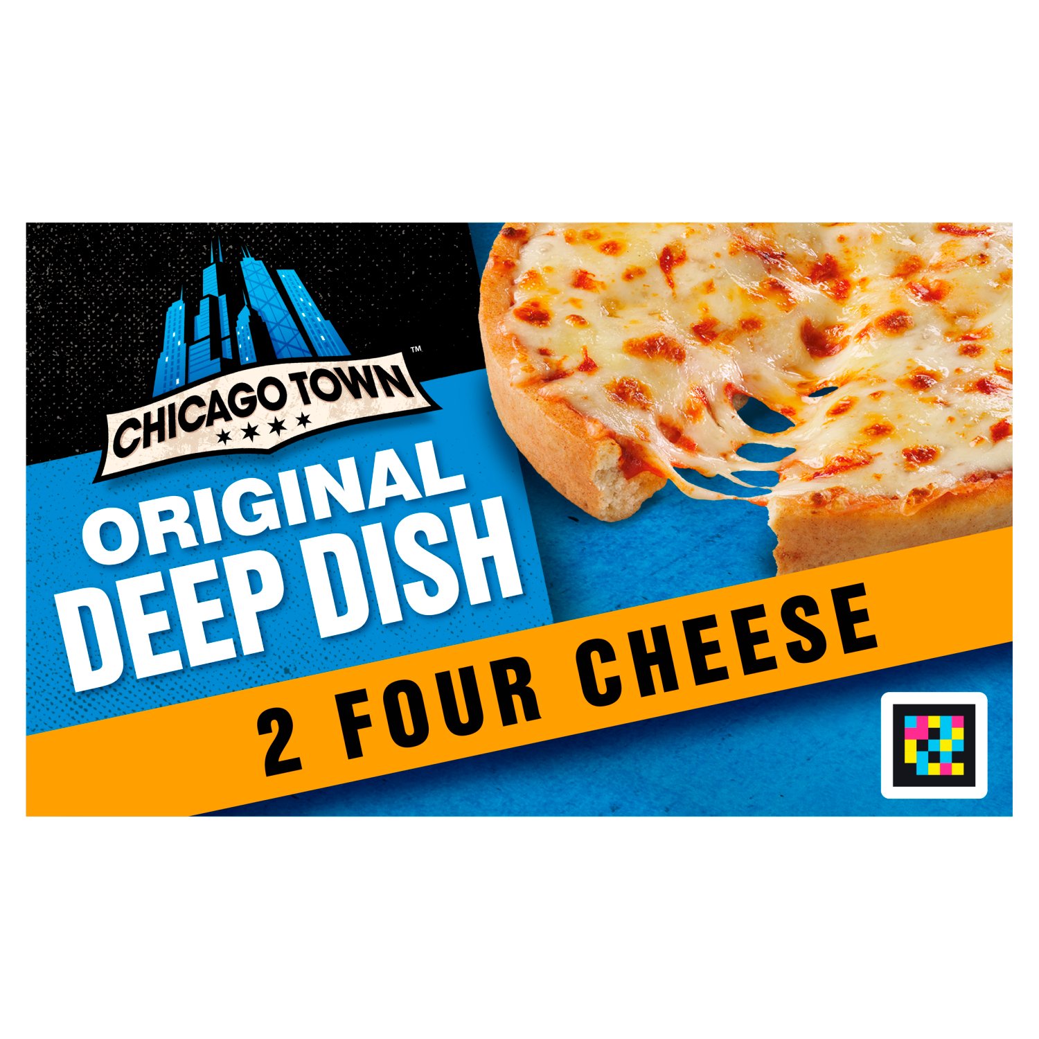 Chicago Town Deep Dish Four Cheese Pizza 2 Pack (310 g)