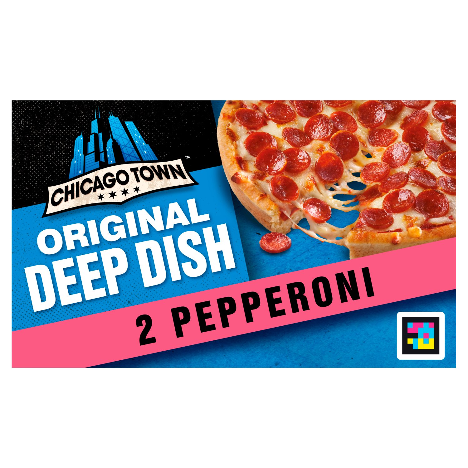 Chicago Town Deep Dish Pepperoni Pizza 2 Pack (320 g)