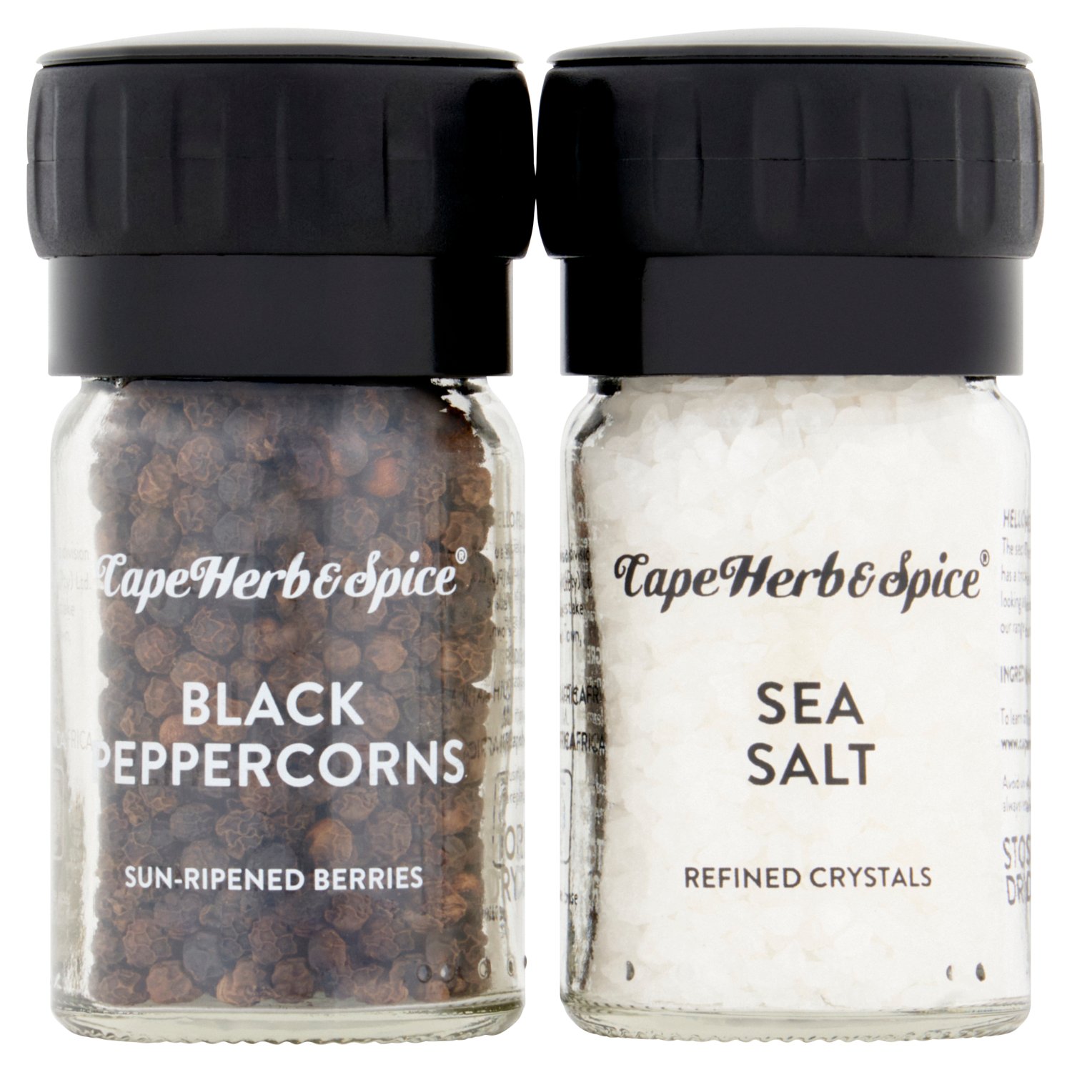 Cape Herb Twin Salt & Pepper Grinder (110 g)