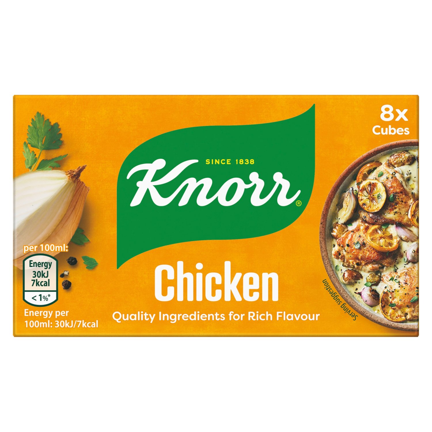 Knorr Chicken Stock 8 Cubes (80 g)