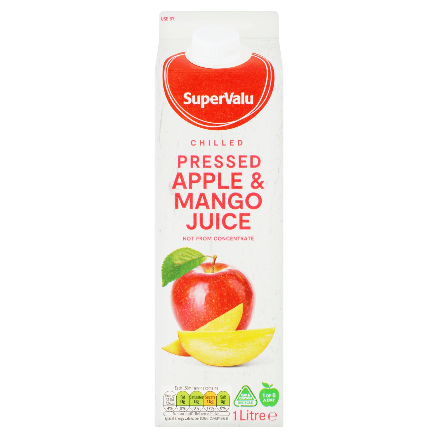 SuperValu Not From Concentrate Apple & Mango (1 L)