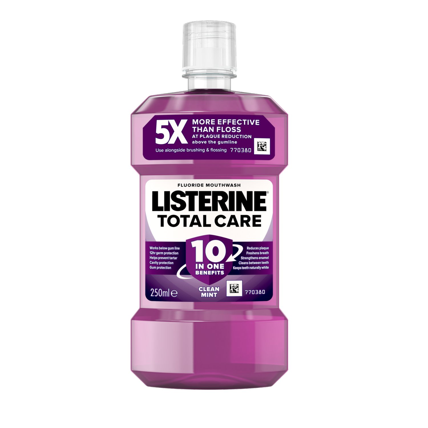 Listerine Total Care Clean Mint Mouthwash (250 ml)