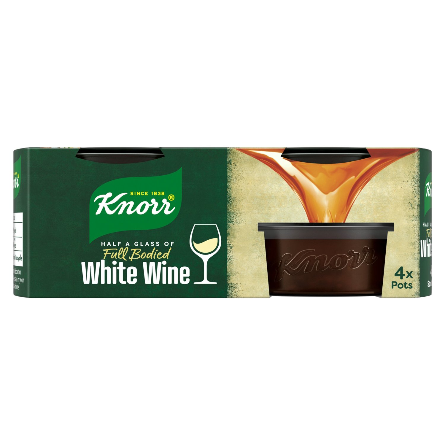 Knorr White Wine Stock 4 Pots (104 g)
