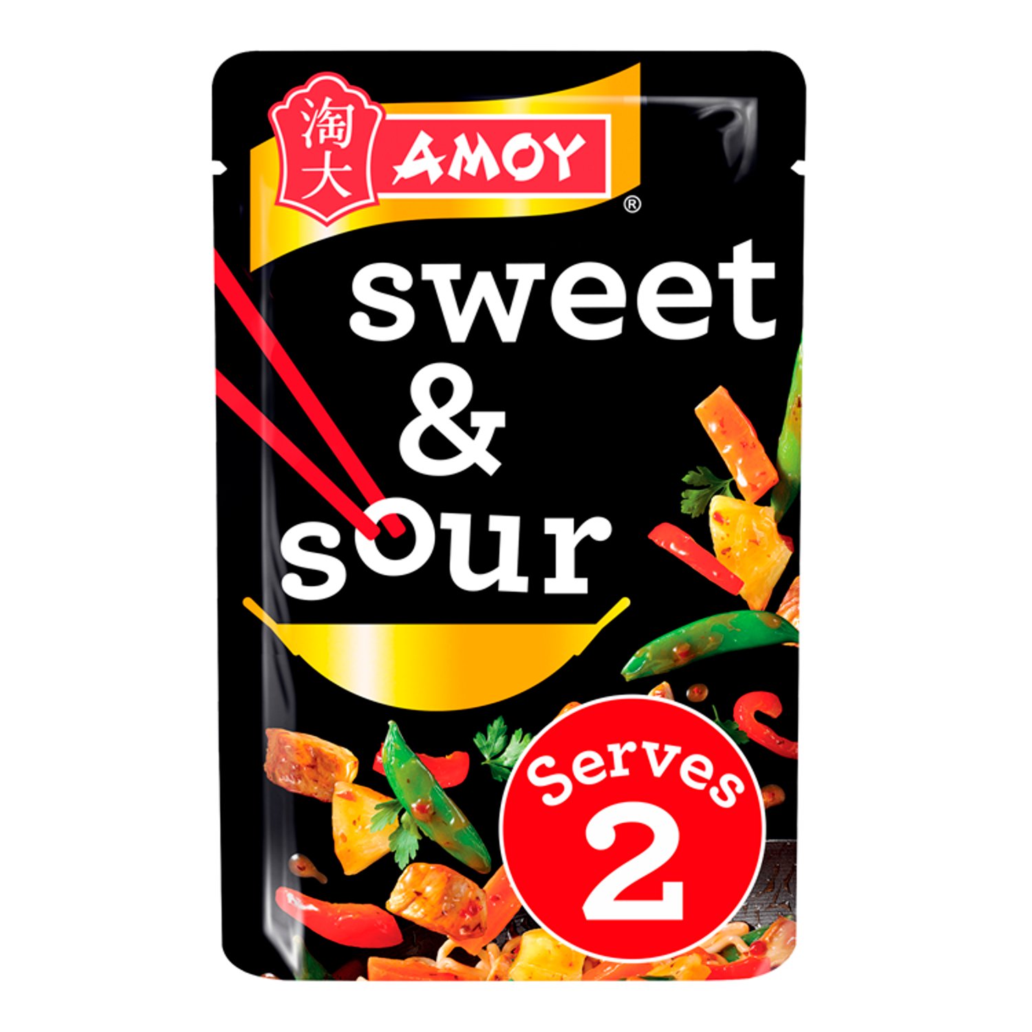 Amoy Sweet & Sour Stir Fry Sauce (120 g)