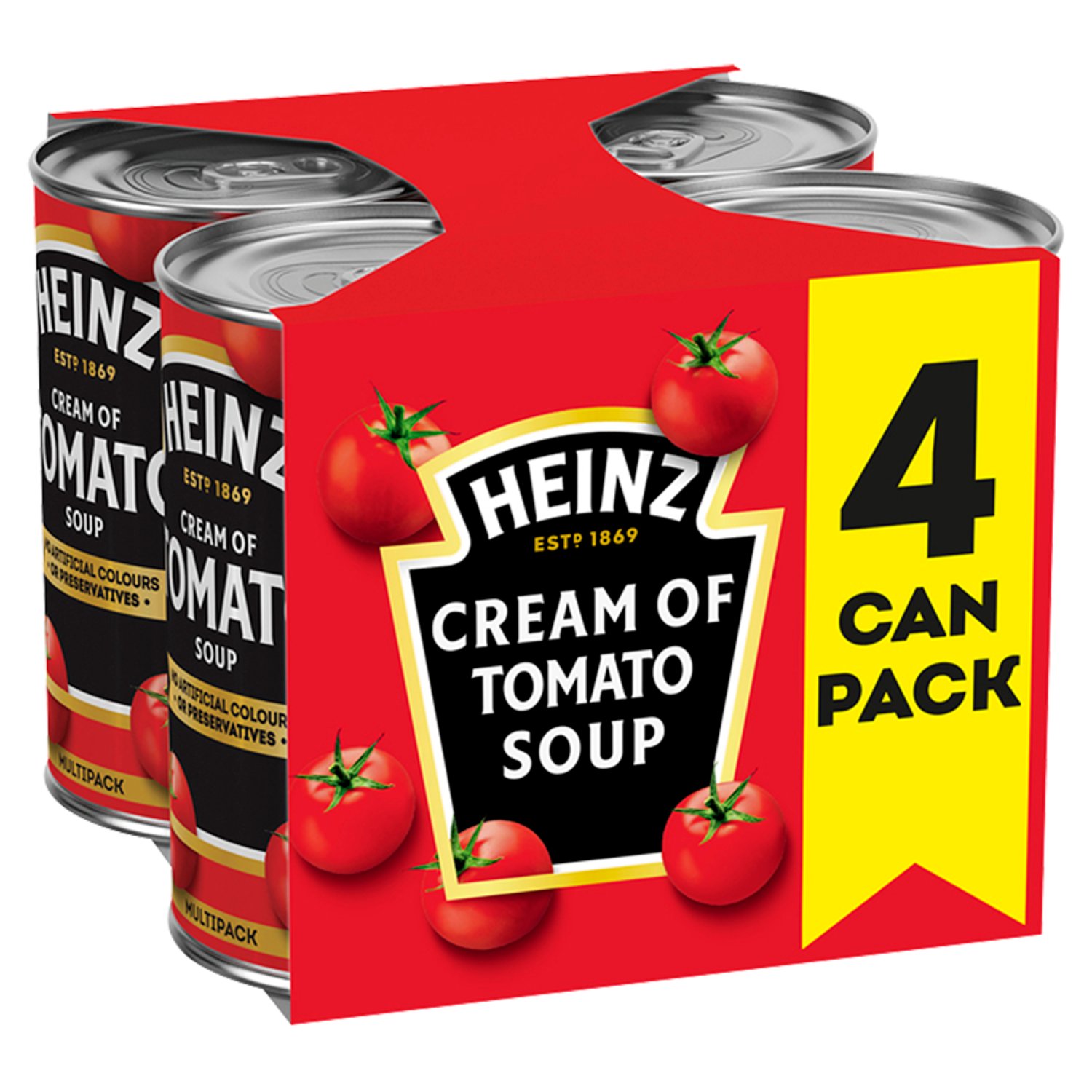 Heinz Cream Of Tomato Soup 4 Pack (400 g)