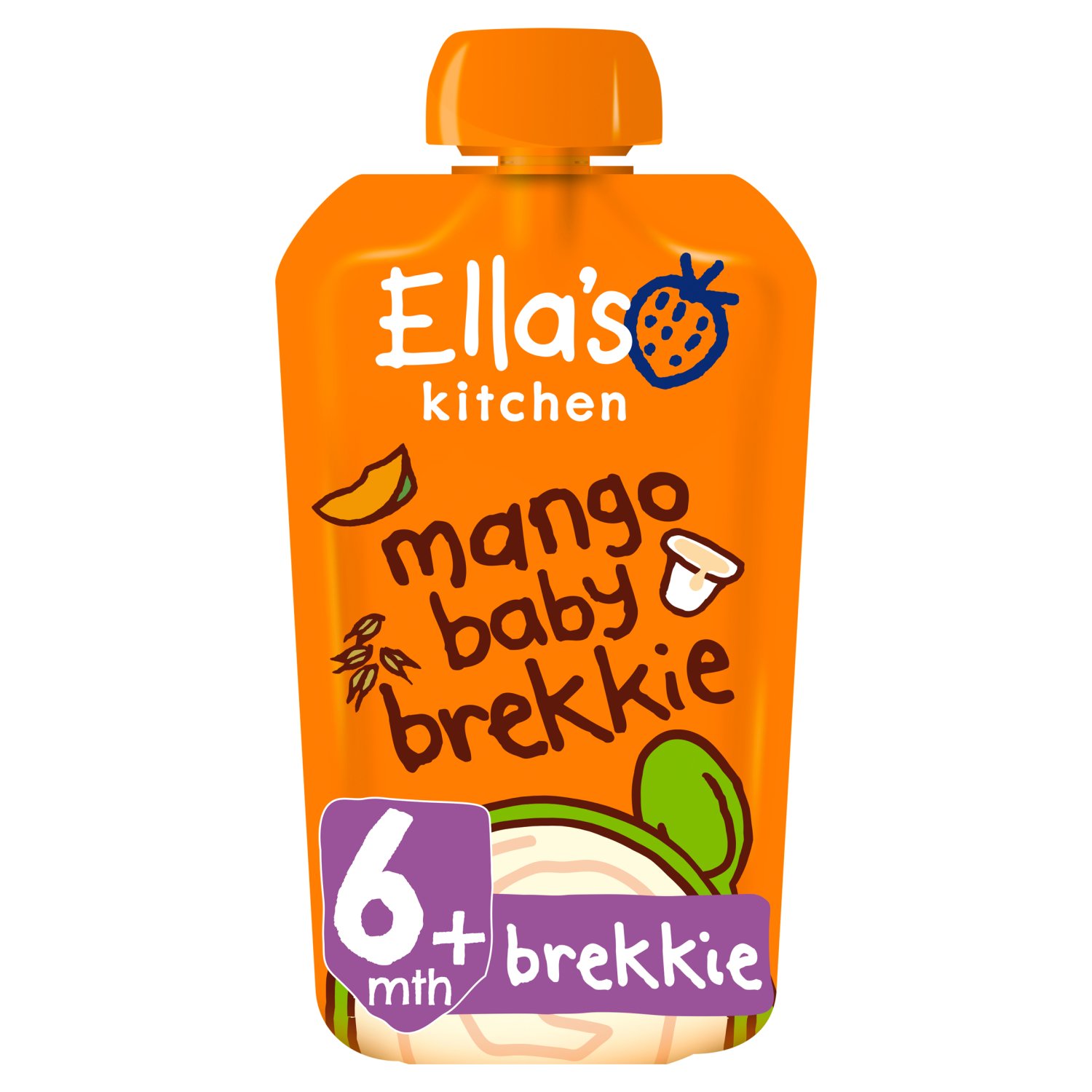 Ella's Kitchen Mango Baby Brekkie 6+ Months (100 g)